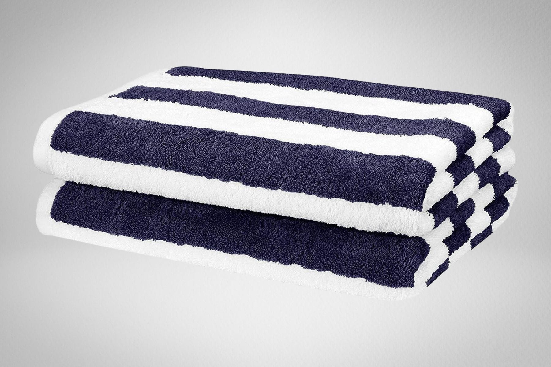 AmazonBasics Cabana Stripe Beach Towel