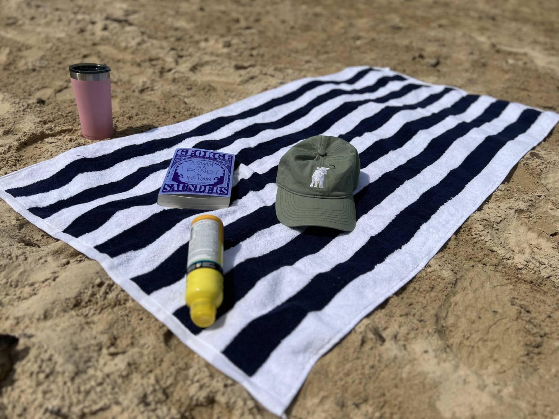 Amazonbasics Cabana Stripe On Sand