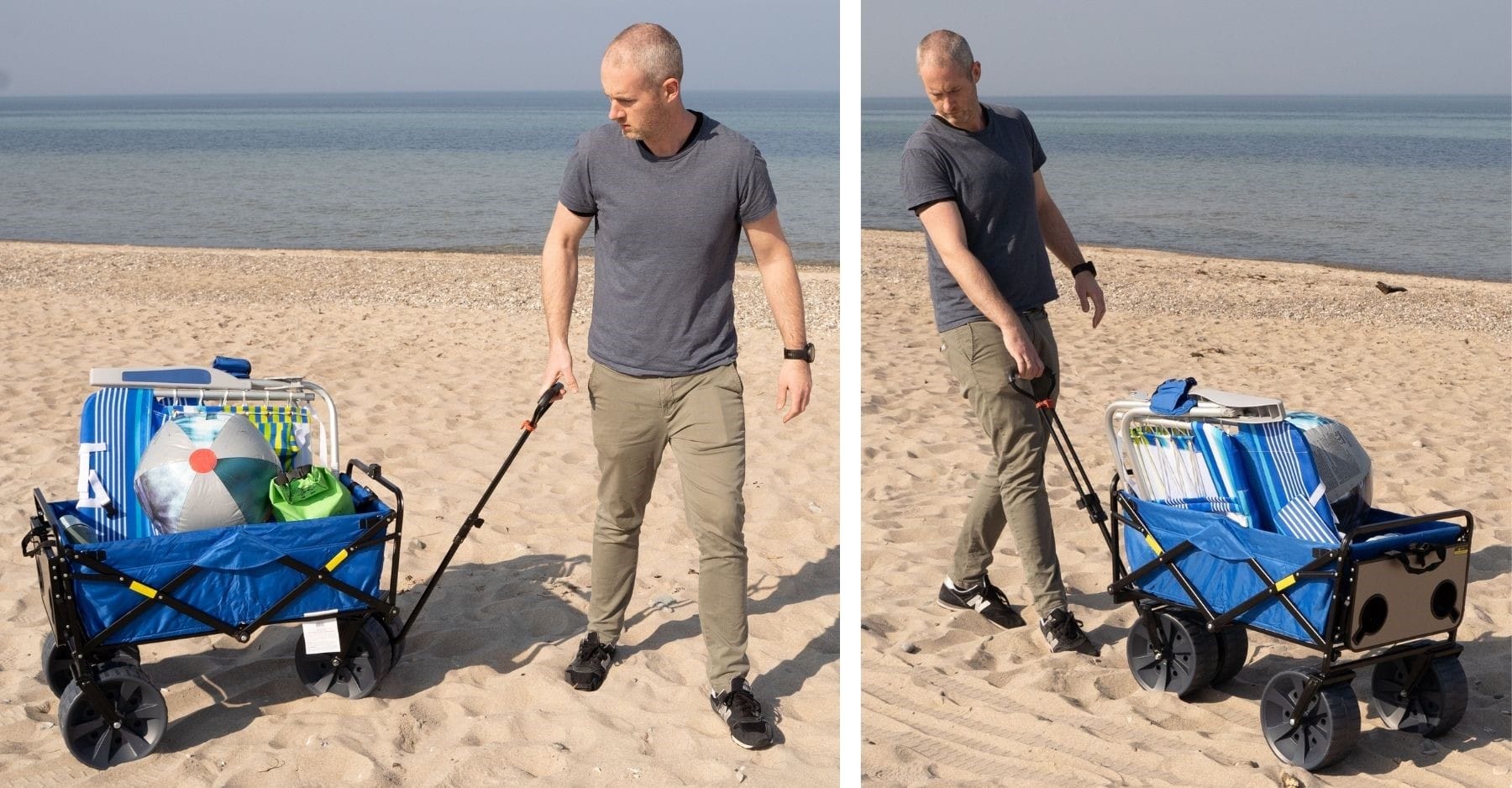 Using this Mac Sports beach wagon is generally a cakewalk.