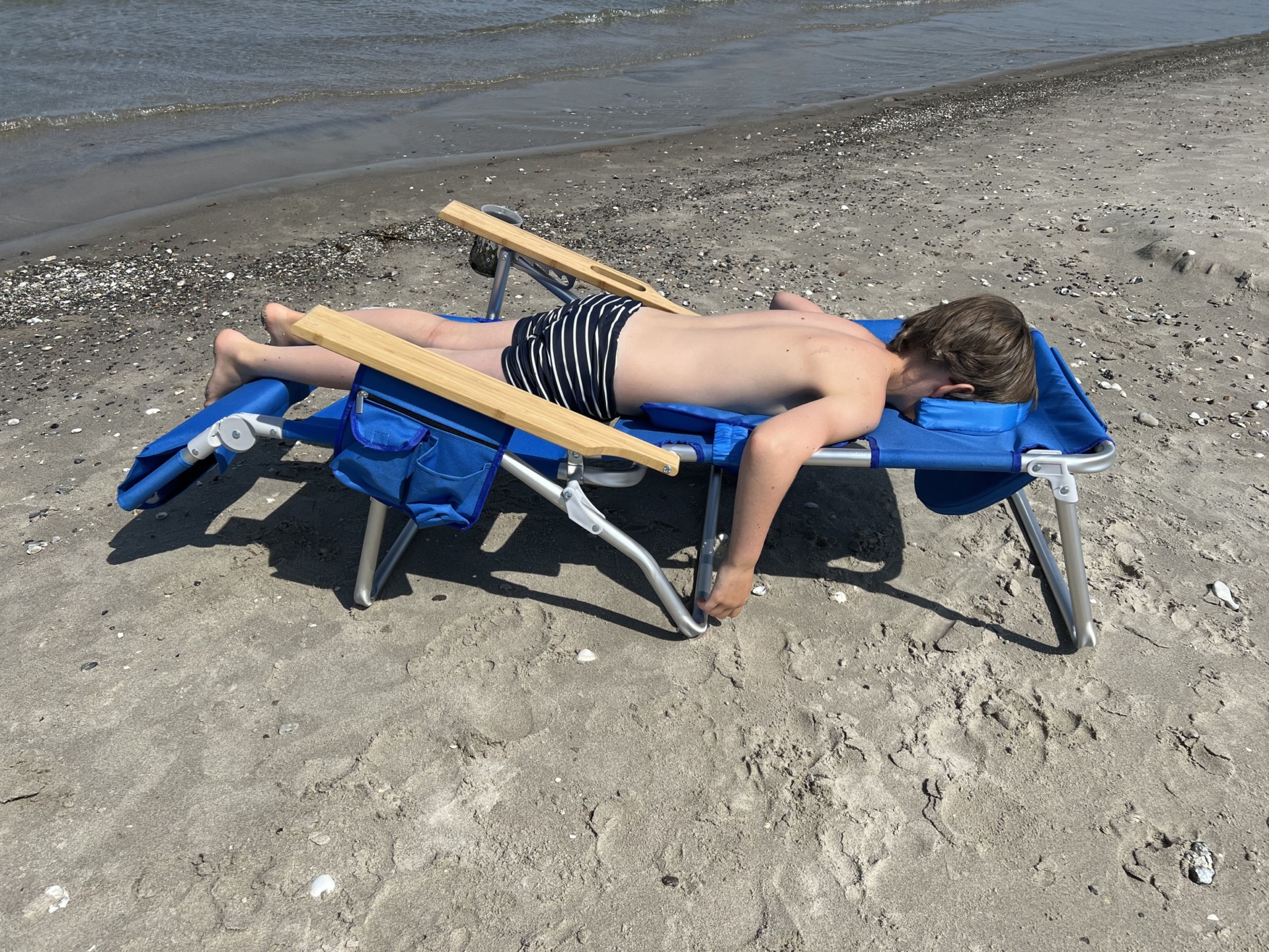 Ostrich Deluxe Lying On Chair