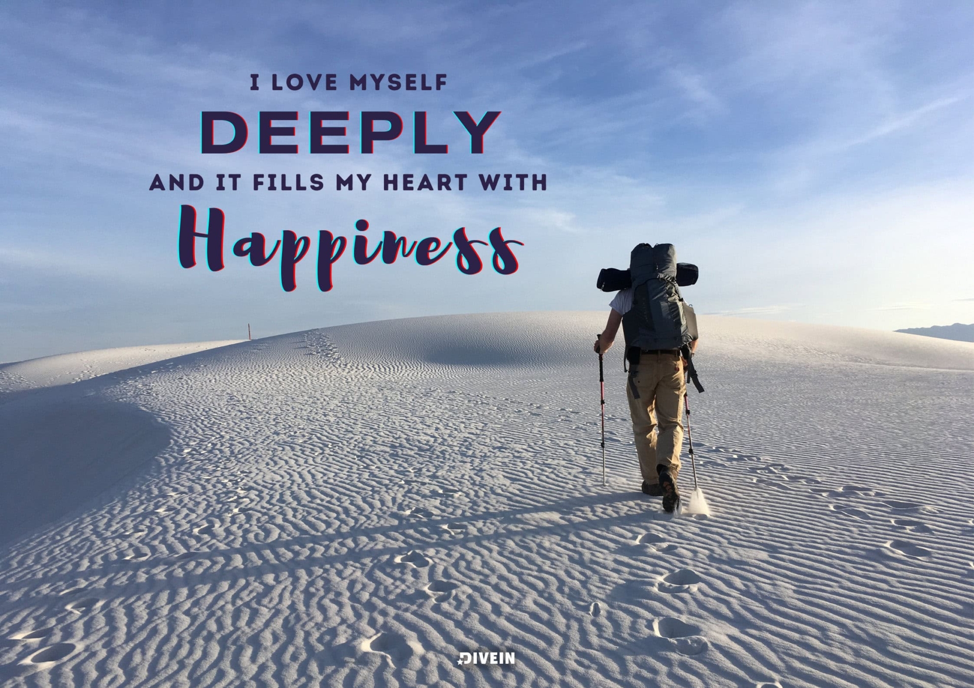 I love myself deeply, and it fills my heart with happiness.
