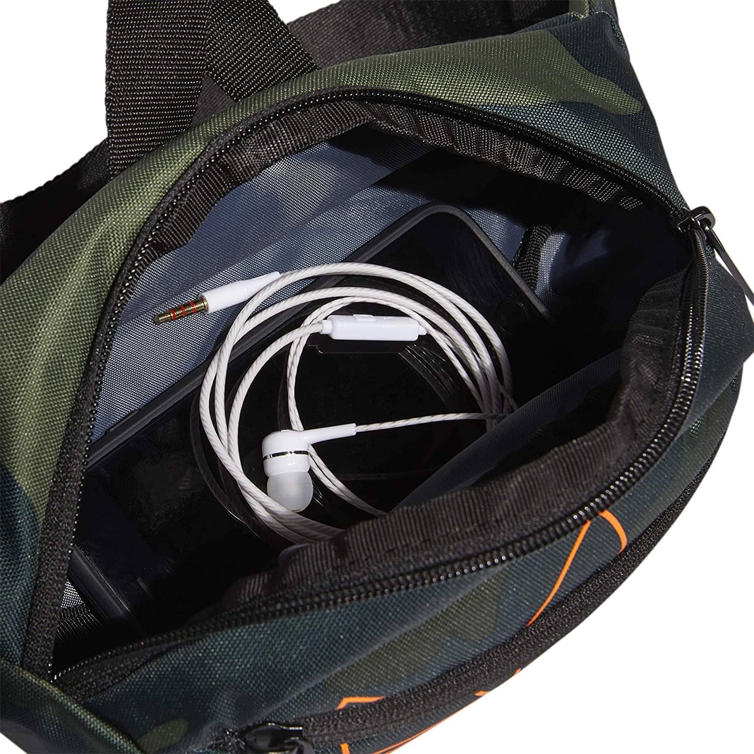 Adidas Core Belt Bag comfortably fits your phone, headphones, and keys