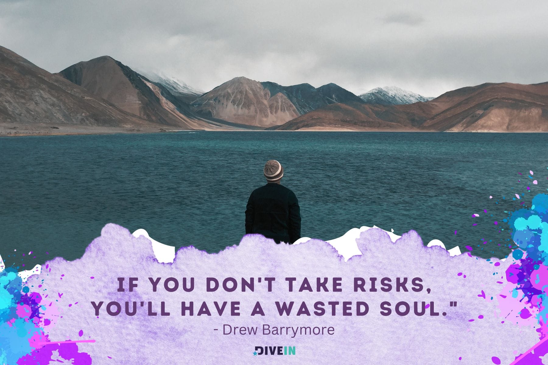 best adventure quotes. if you dont take risks youll have a wasted soul