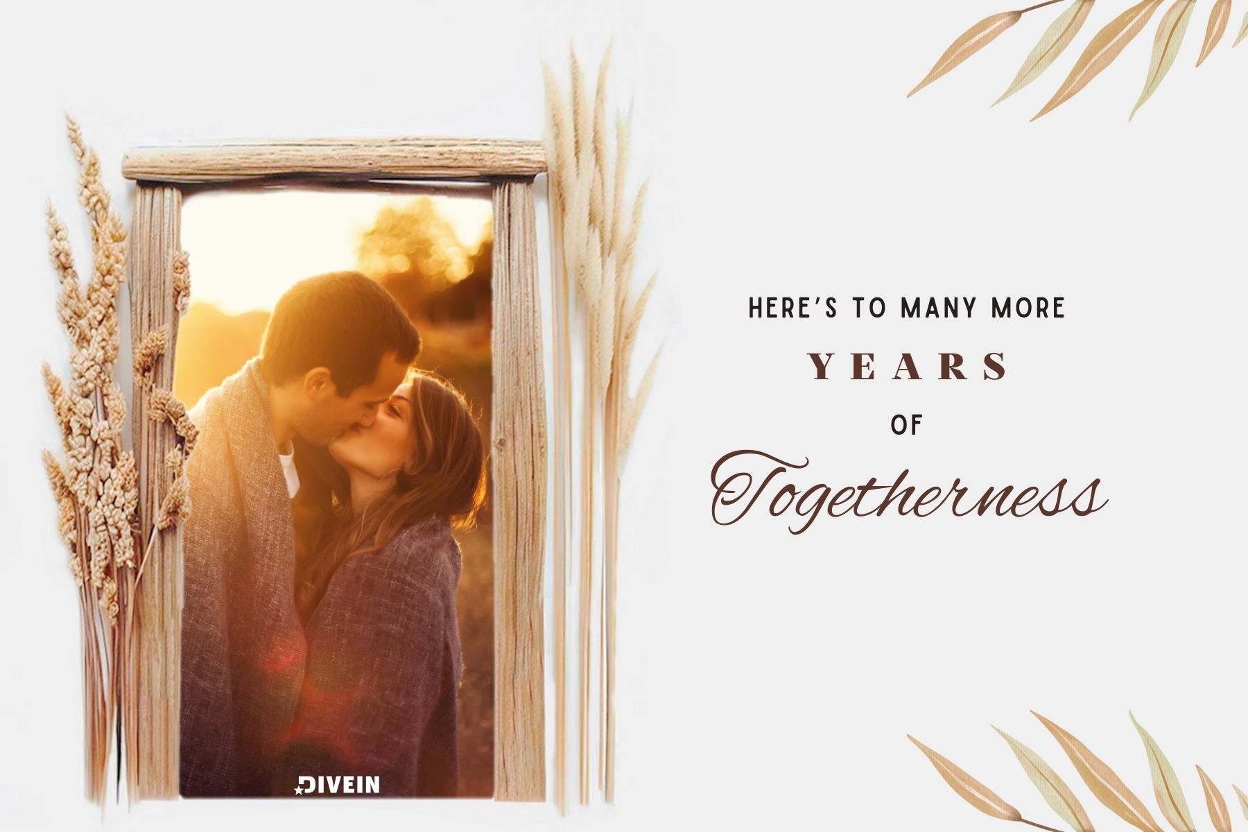 short anniversary captions. heres to many more years of togetherness