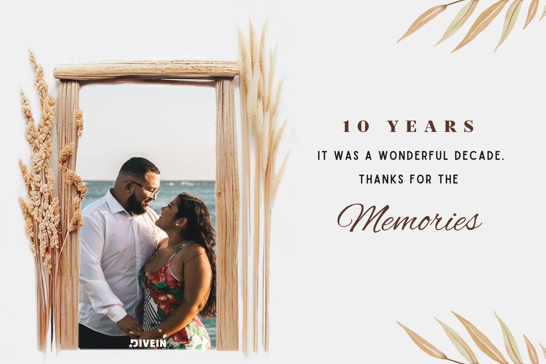 10 year anniversary captions. 10 years  it was a wonderful decade. thanks for the memories