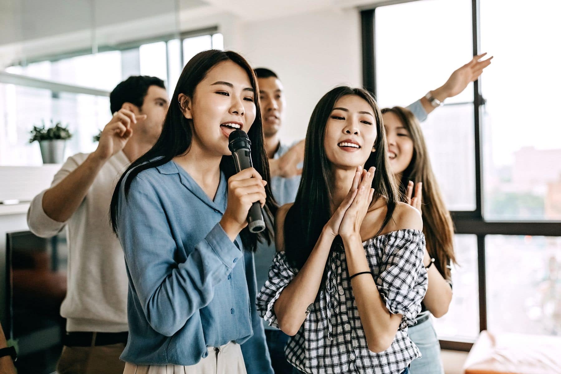 fun anniversary ideas. karaoke party at home