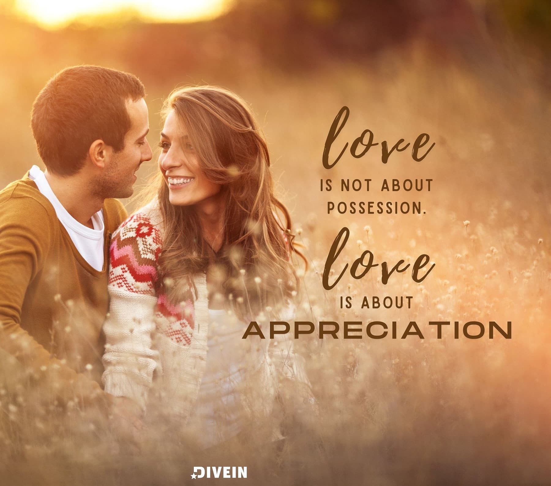 Famous Anniversary Quotes. Love is not about possession. Love is about appreciation.