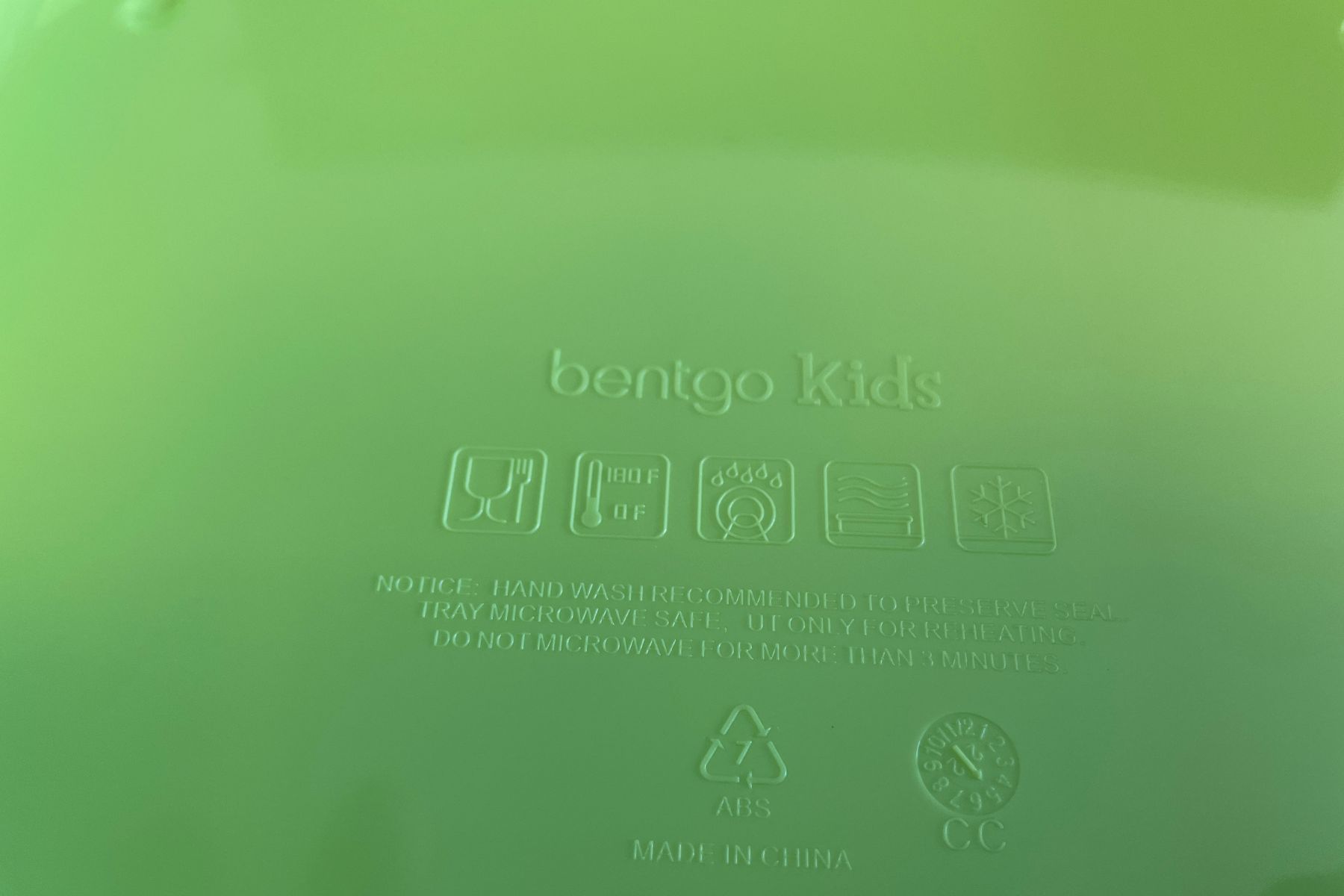 Care instructions at the back. 