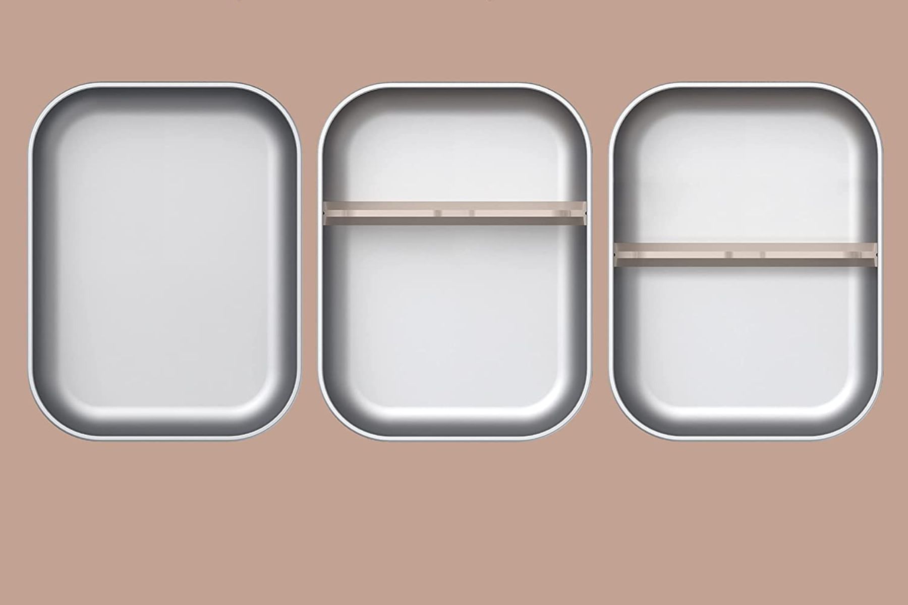 You can customize the portions using the divider. 
