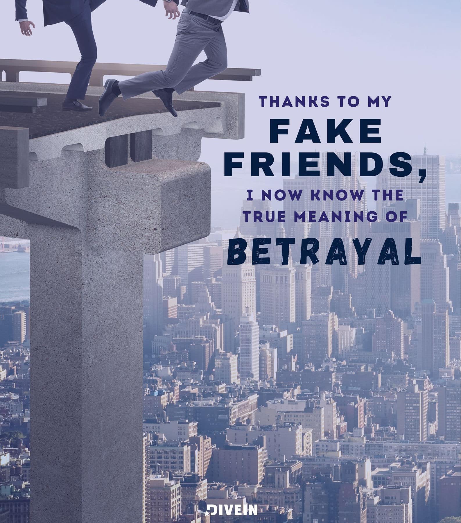 Sarcastic Quotes about Fake People. Thanks to my fake friends, I now know the true meaning of betrayal.