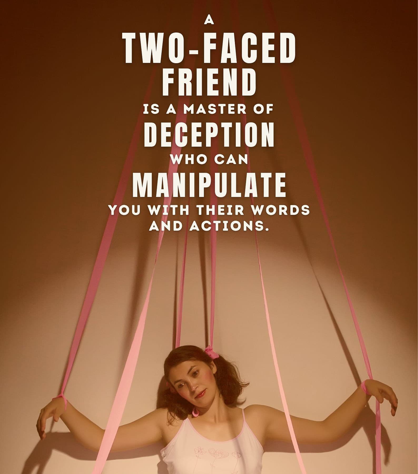 Two Faced Fake Friends Quotes. A two-faced friend is a master of deception, who can manipulate you with their words and actions.