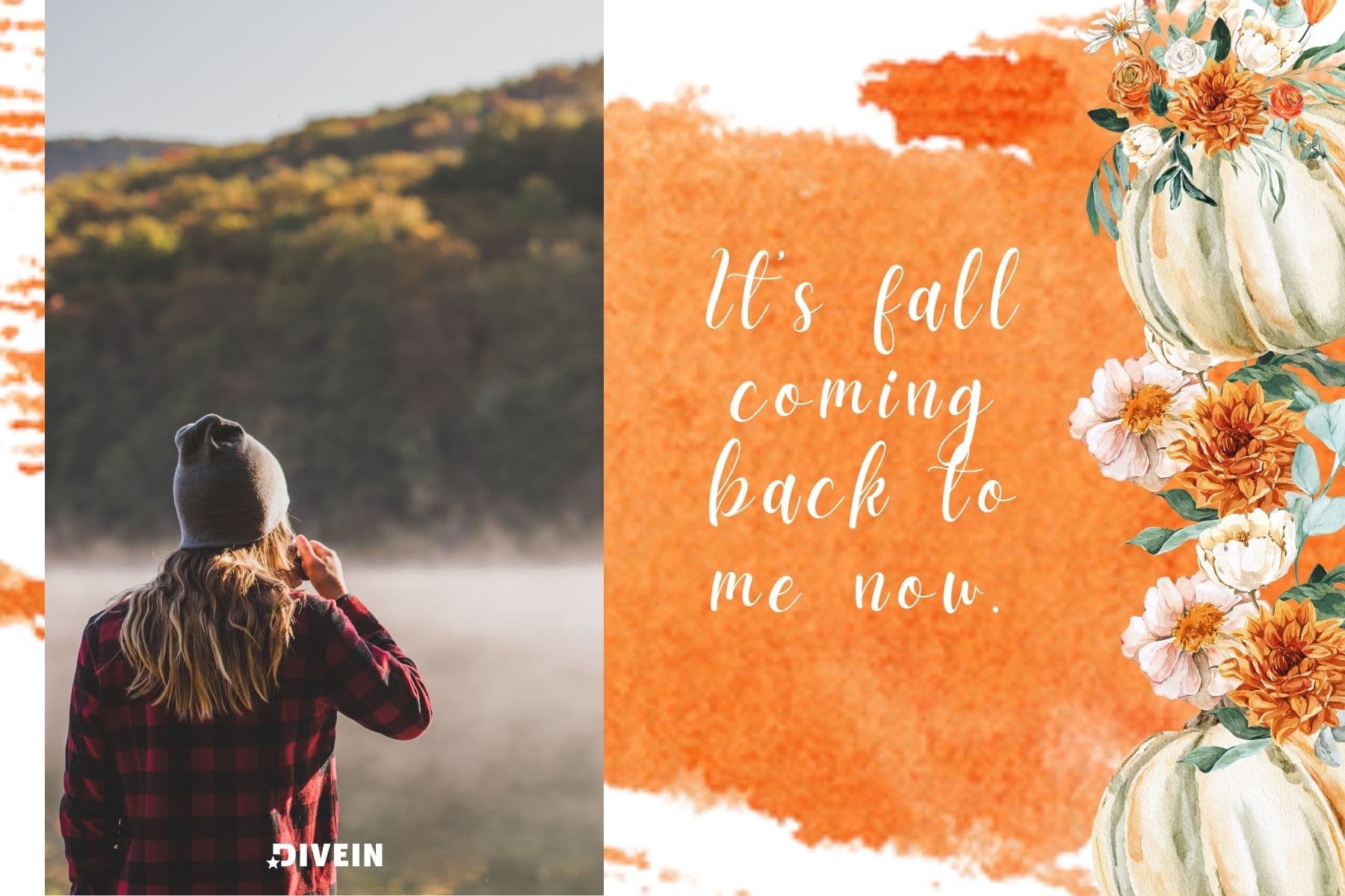 funny fall captions. its fall coming back to me now