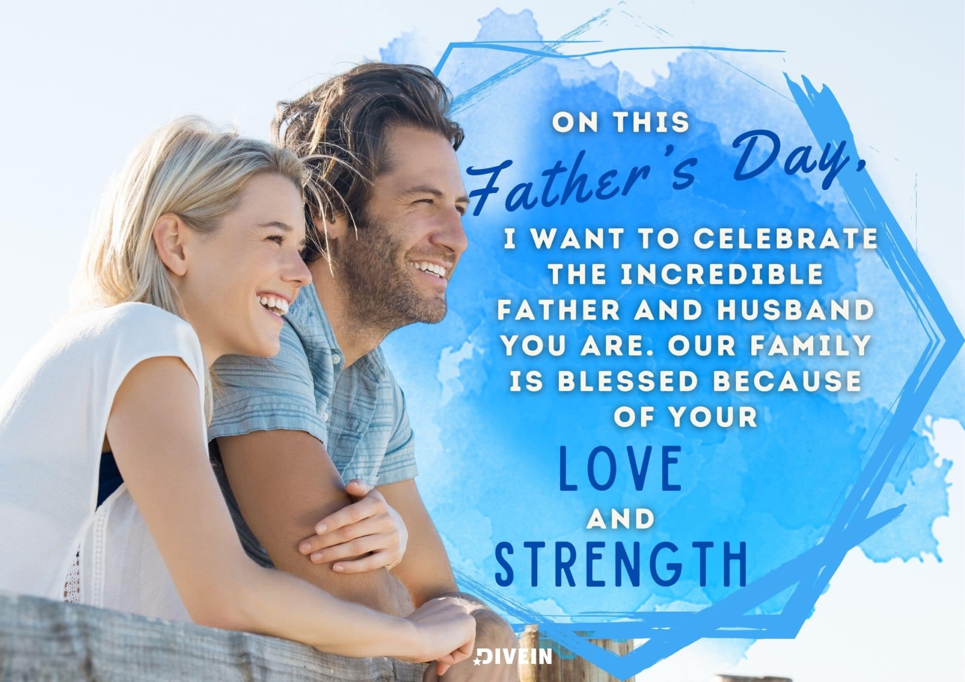 fathers day message to husband. on this fathers day, i want to celebrate the incredible father and husband you are. our family is blessed because of your love and strength.