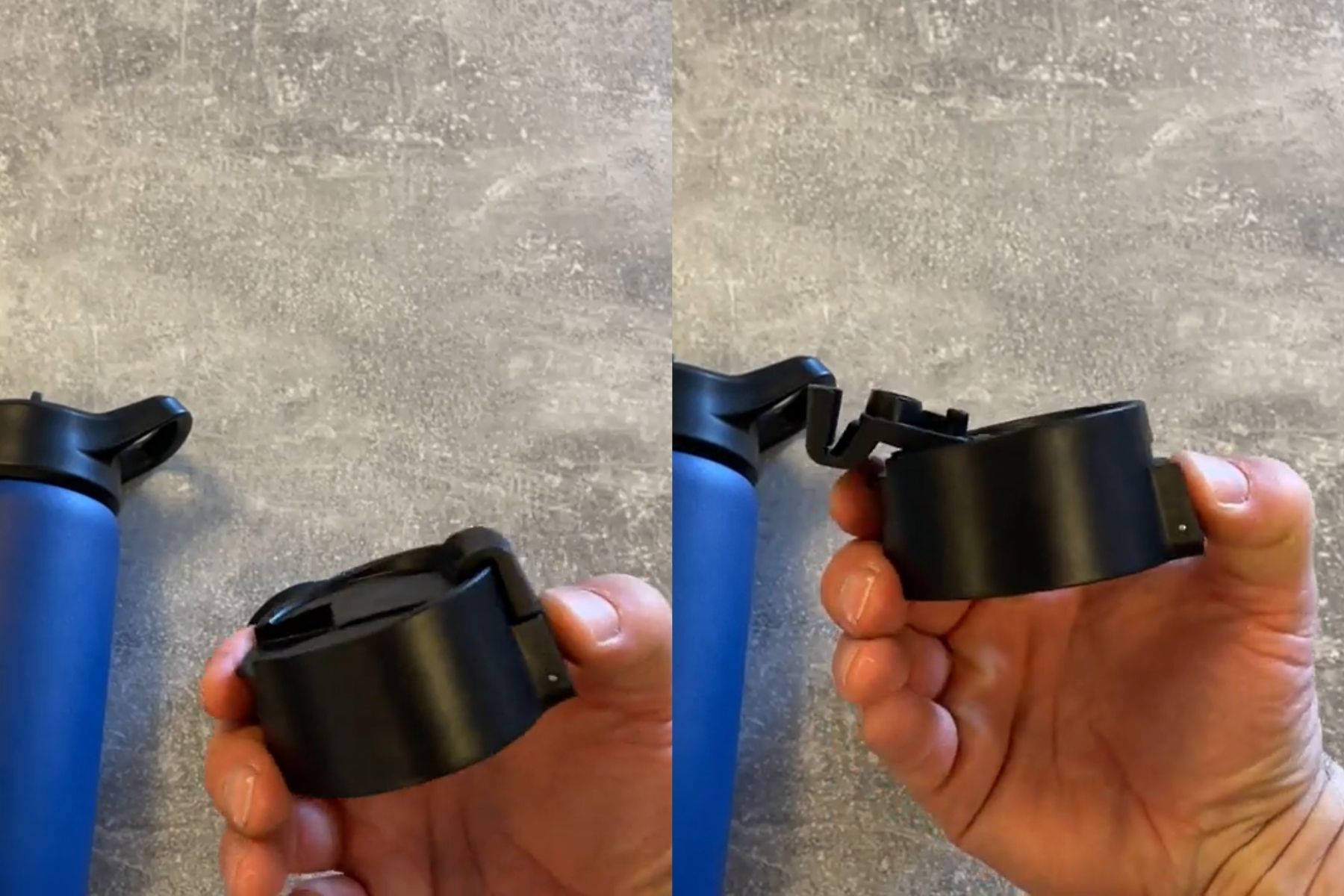 FineDine’s sip lid is super easy to use.
