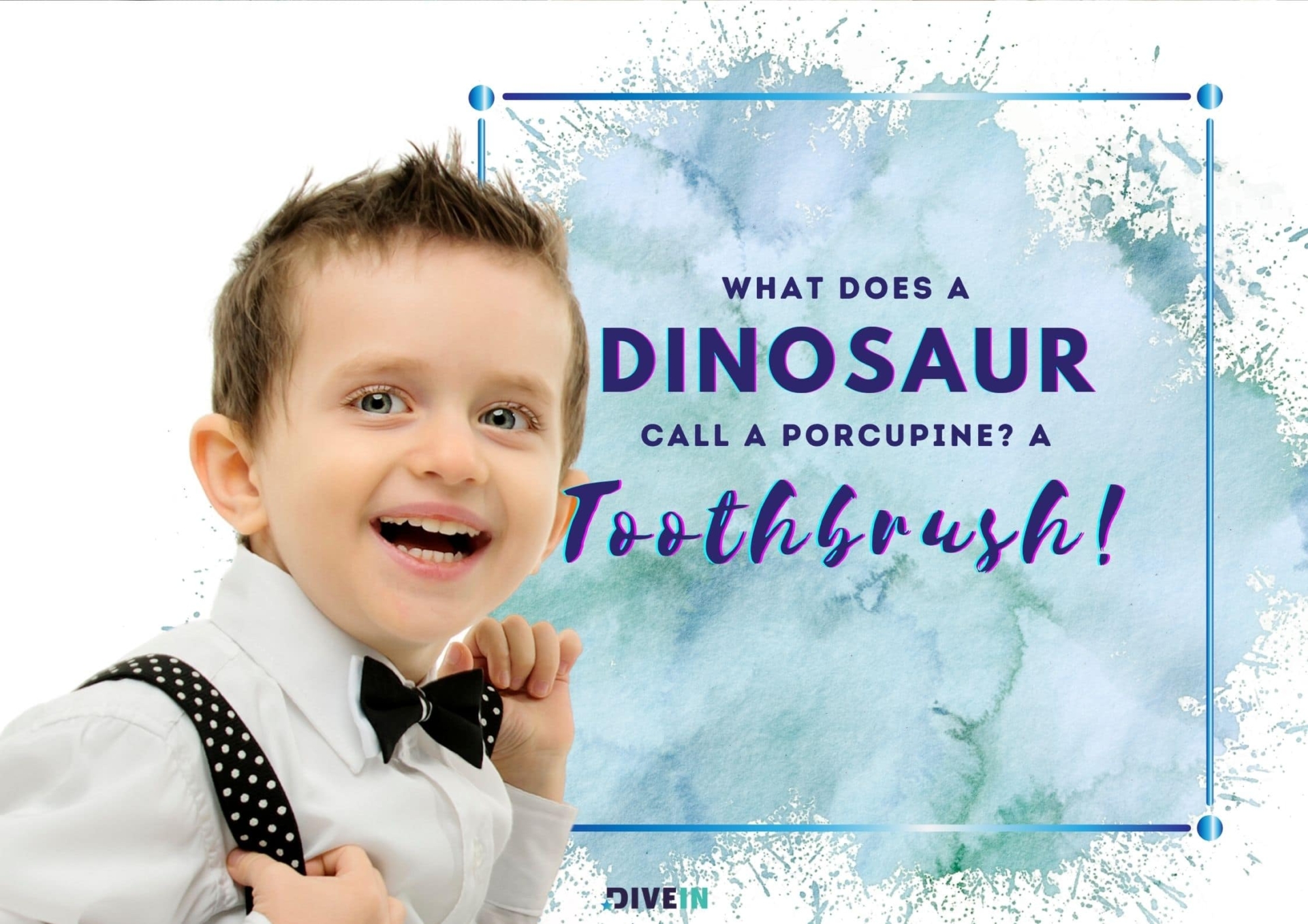 what does a dinosaur call a porcupine_ a toothbrush!
