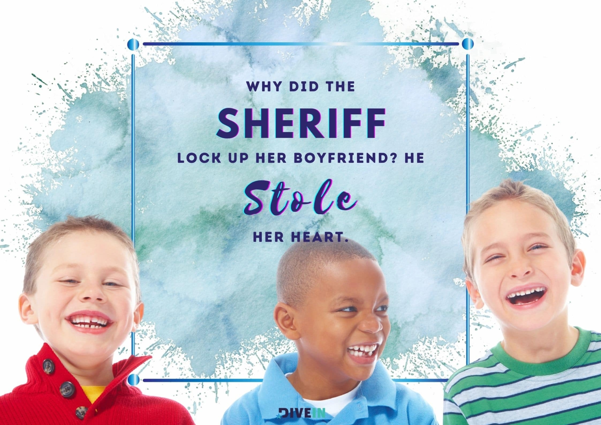 why did the sheriff lock up her boyfriend_ he stole her heart