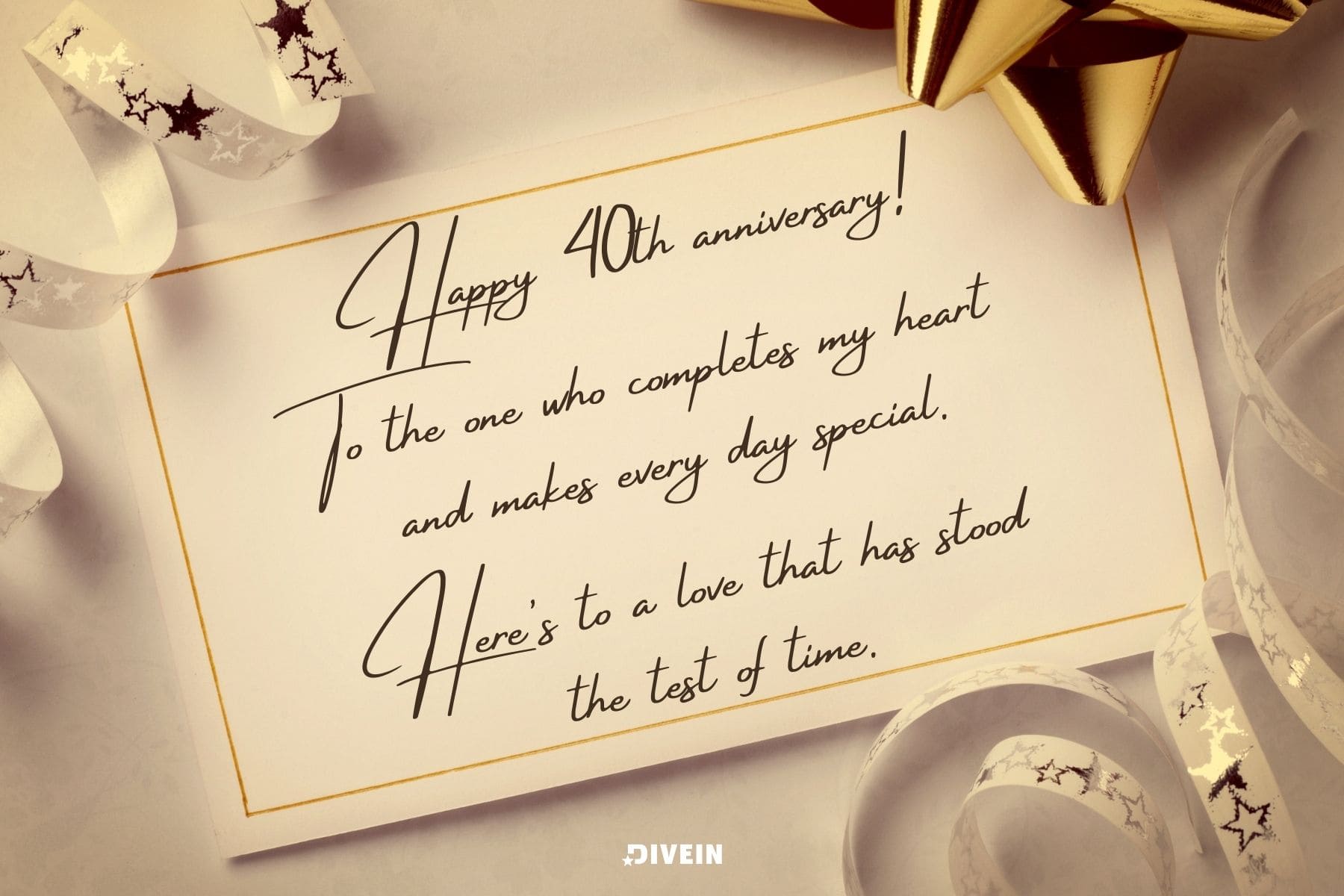 happy 40th anniversary to my husband