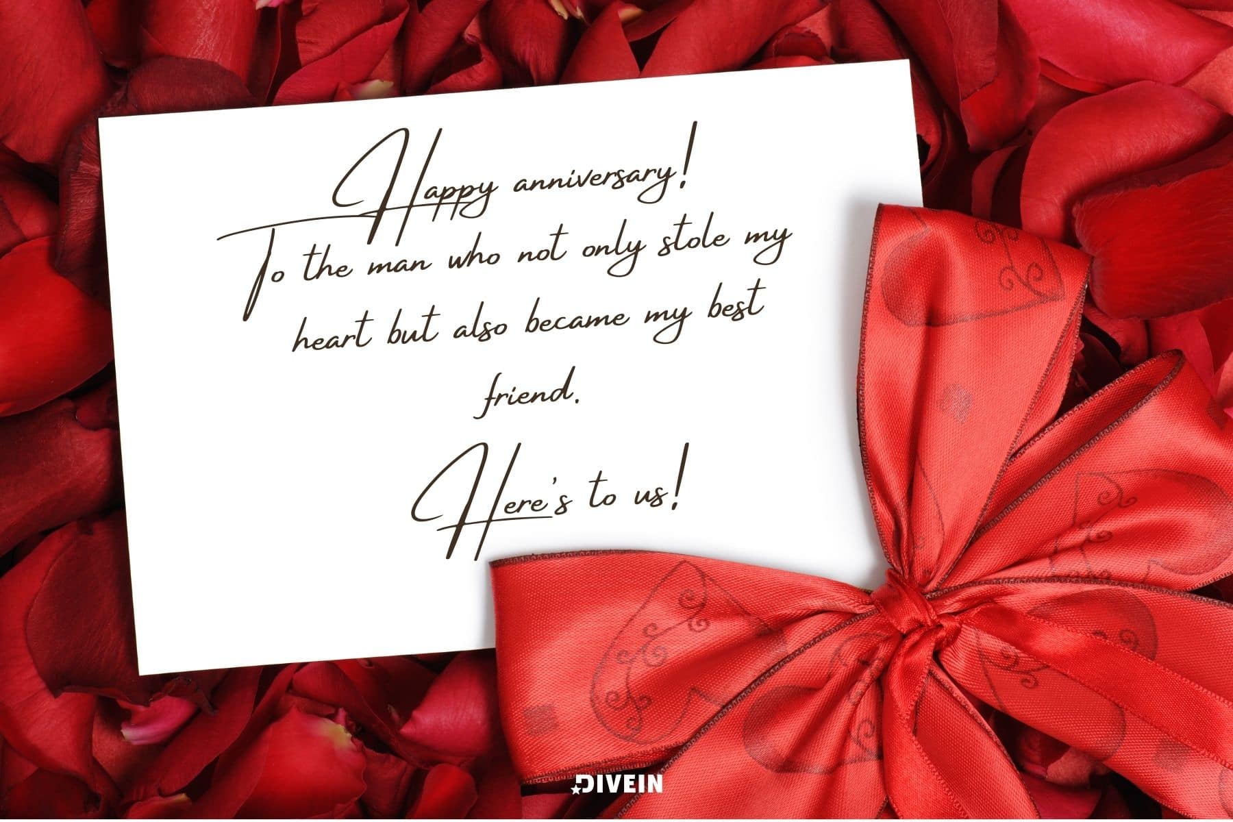 happy anniversary to my best friend and husband