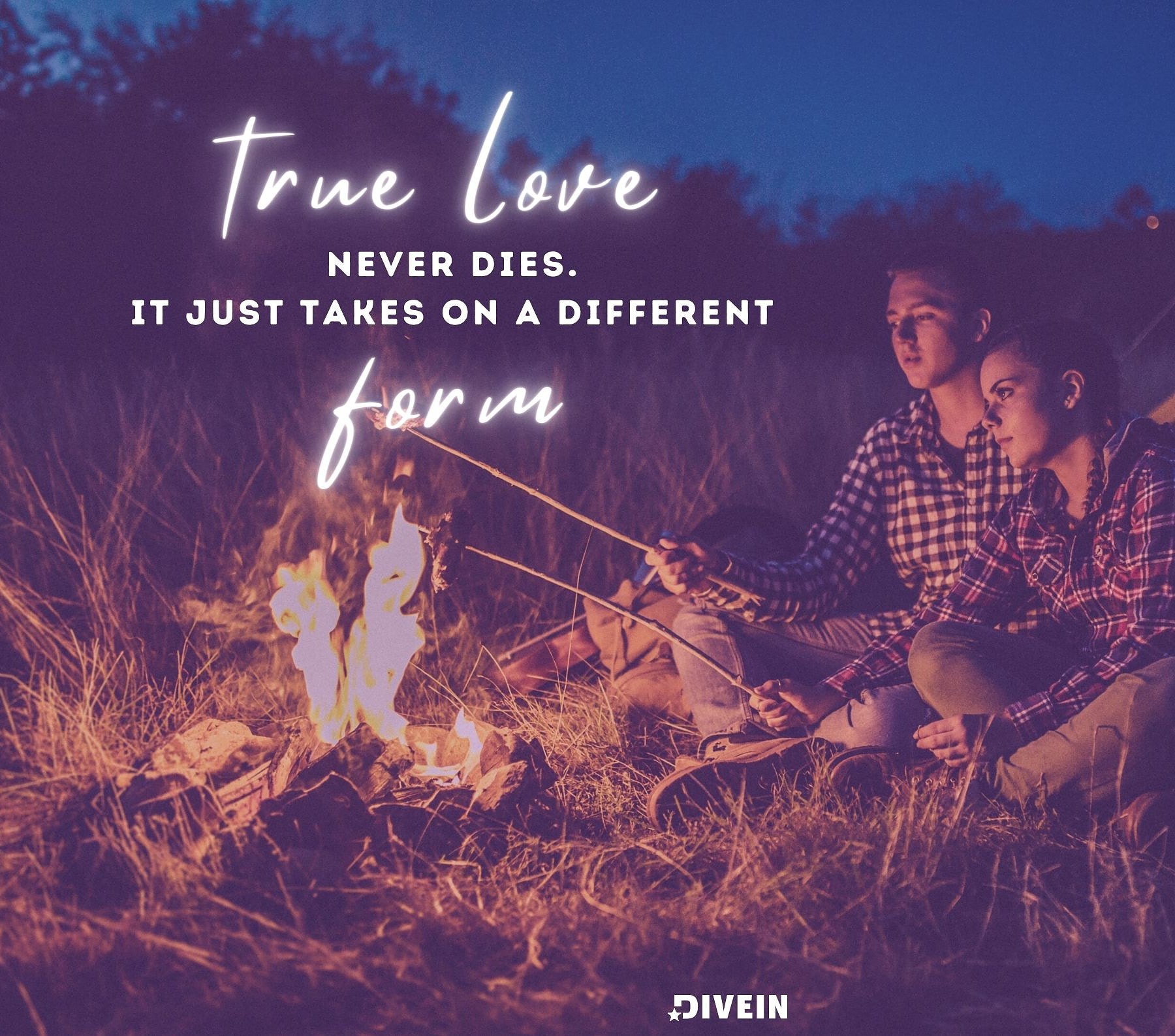 True Love Never Dies Quotes. True love never dies, it just takes on a different form.