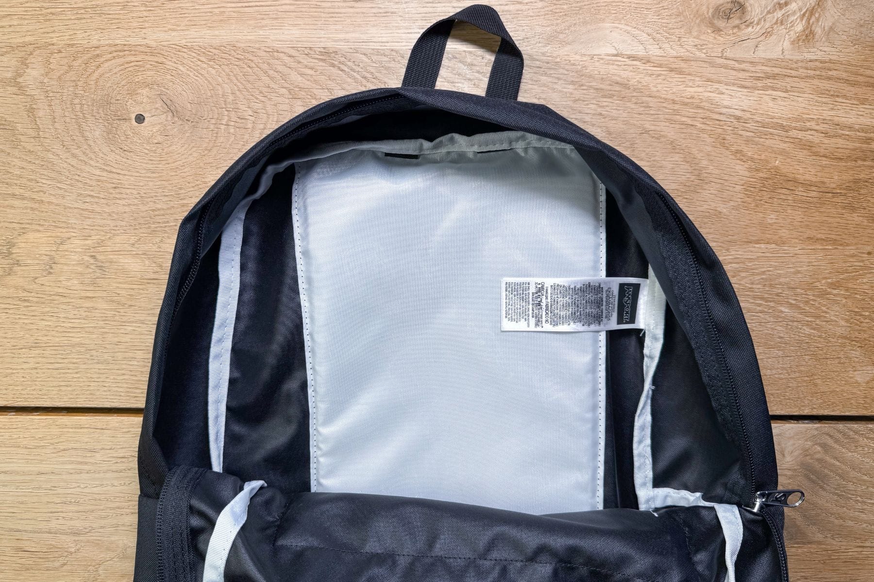 jansport-superbreak-one-26l-interior