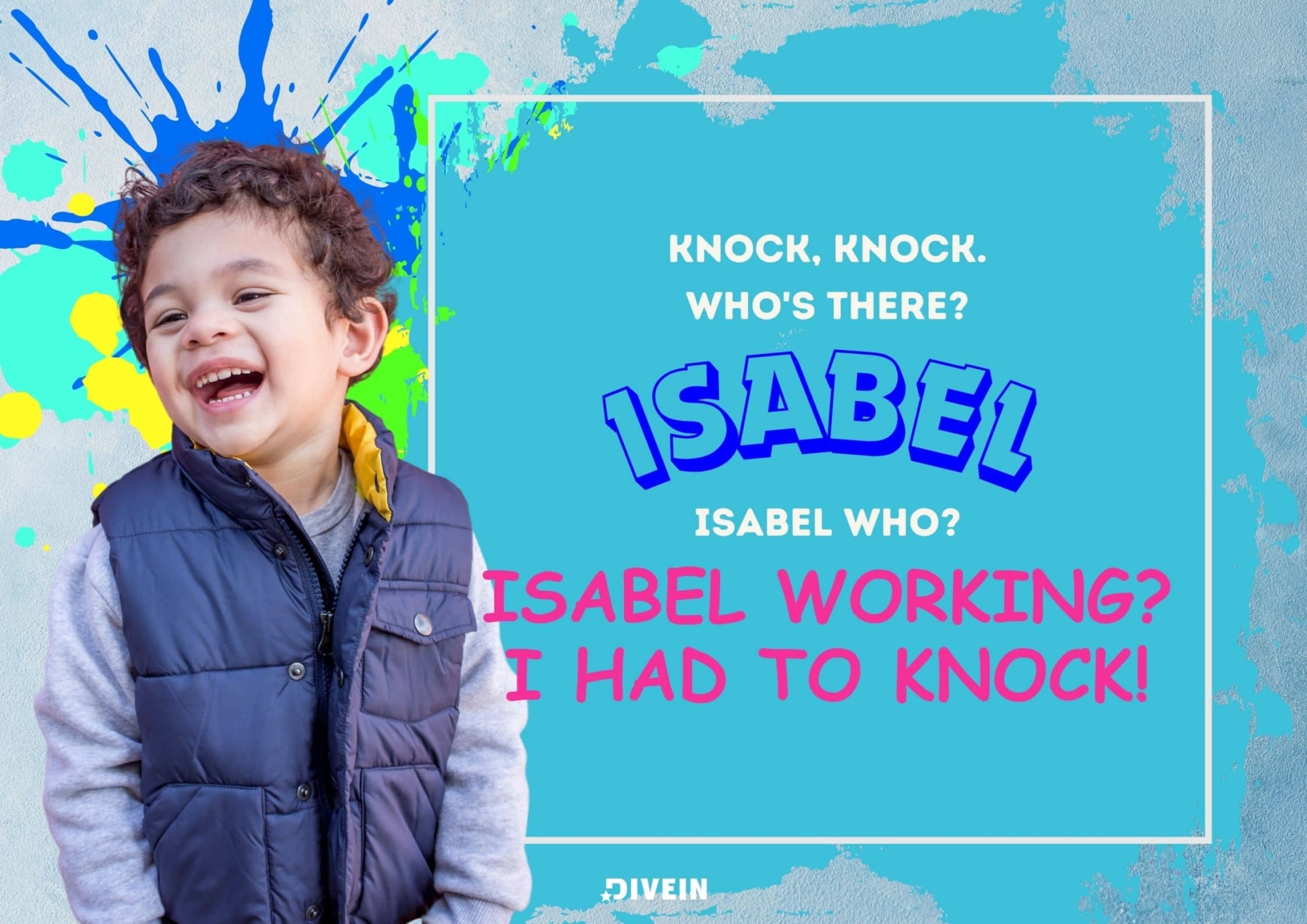Knock Knock Jokes Isabel