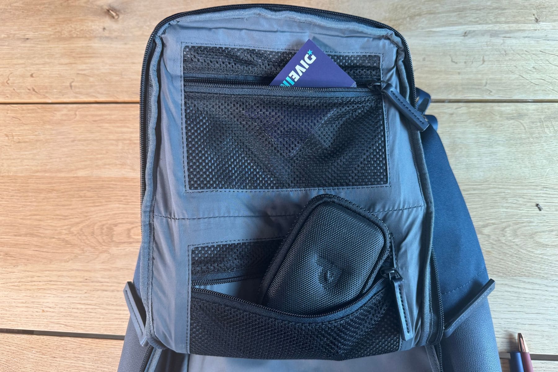 Mesh Pockets Inside
