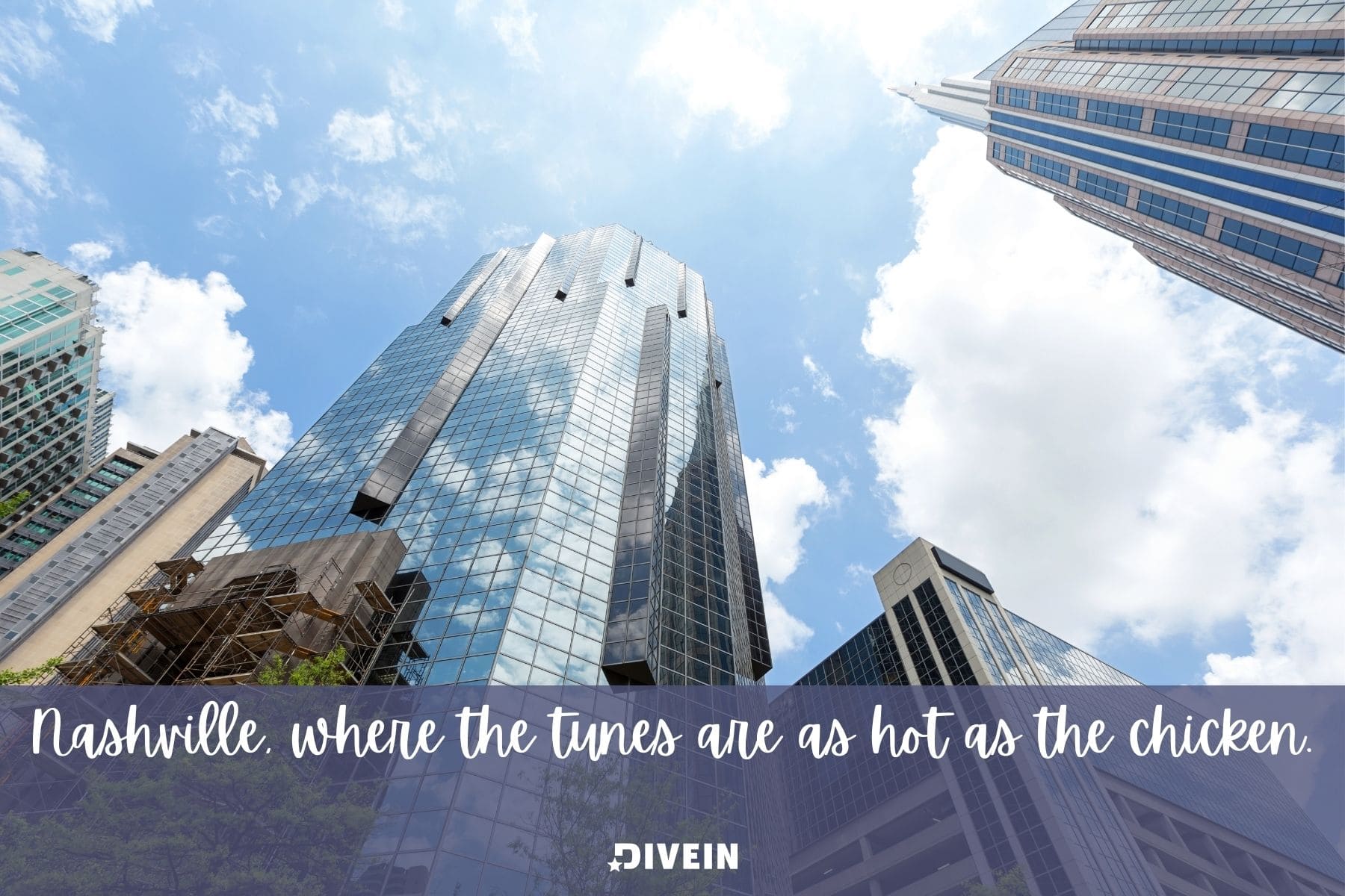 witty nashville captions. nashville where the tunes are as hot as the chicken