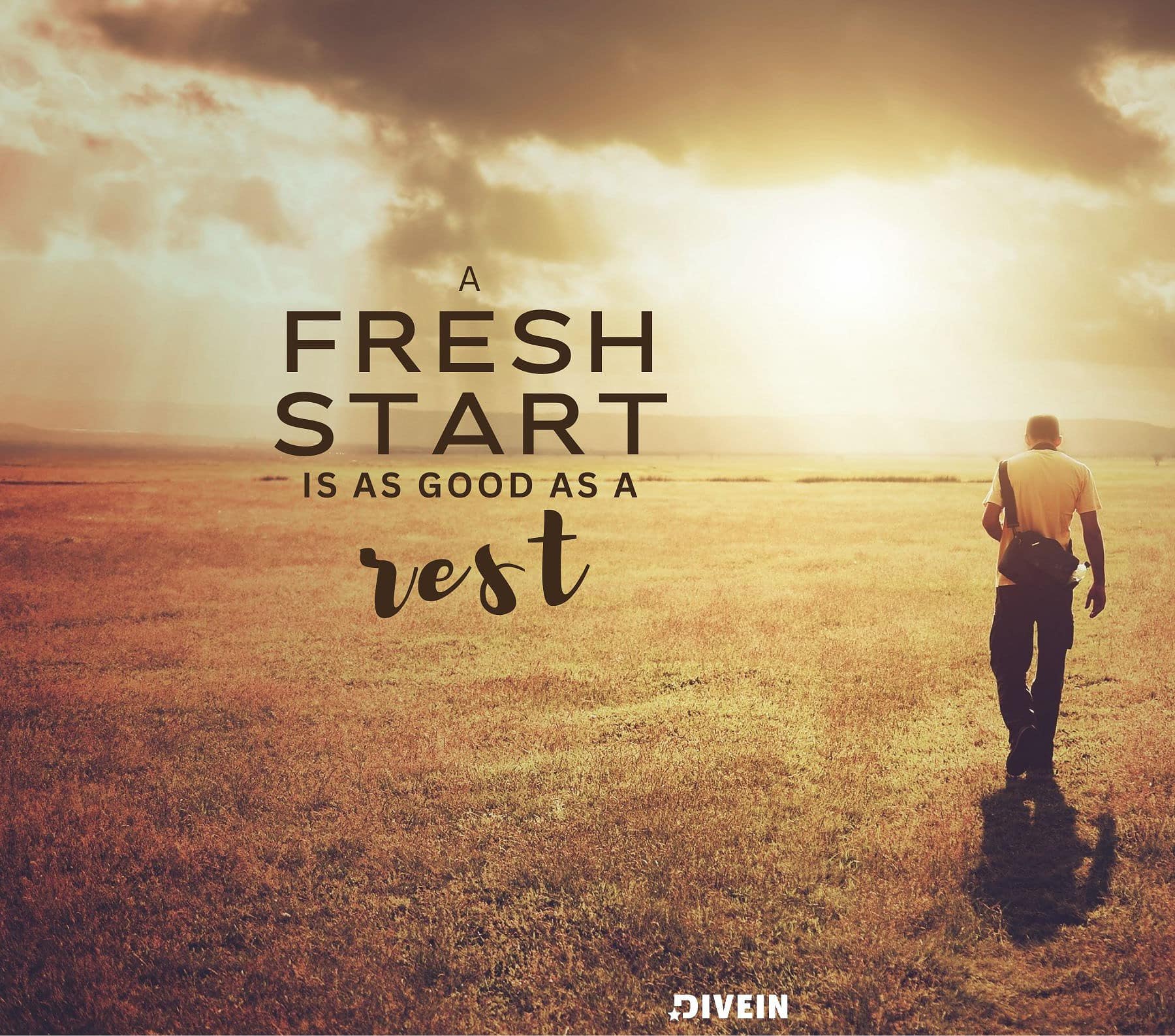 New Chapter Quotes. A fresh start is as good as a rest.