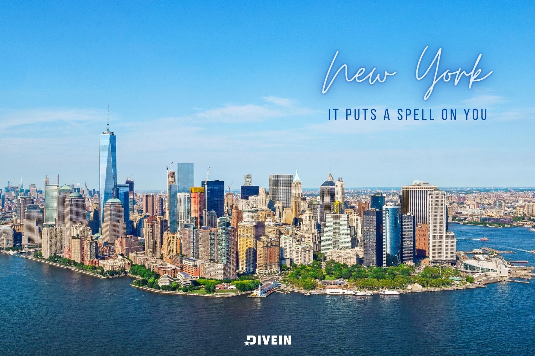 short new york instagram captions. new york. it puts a spell on you