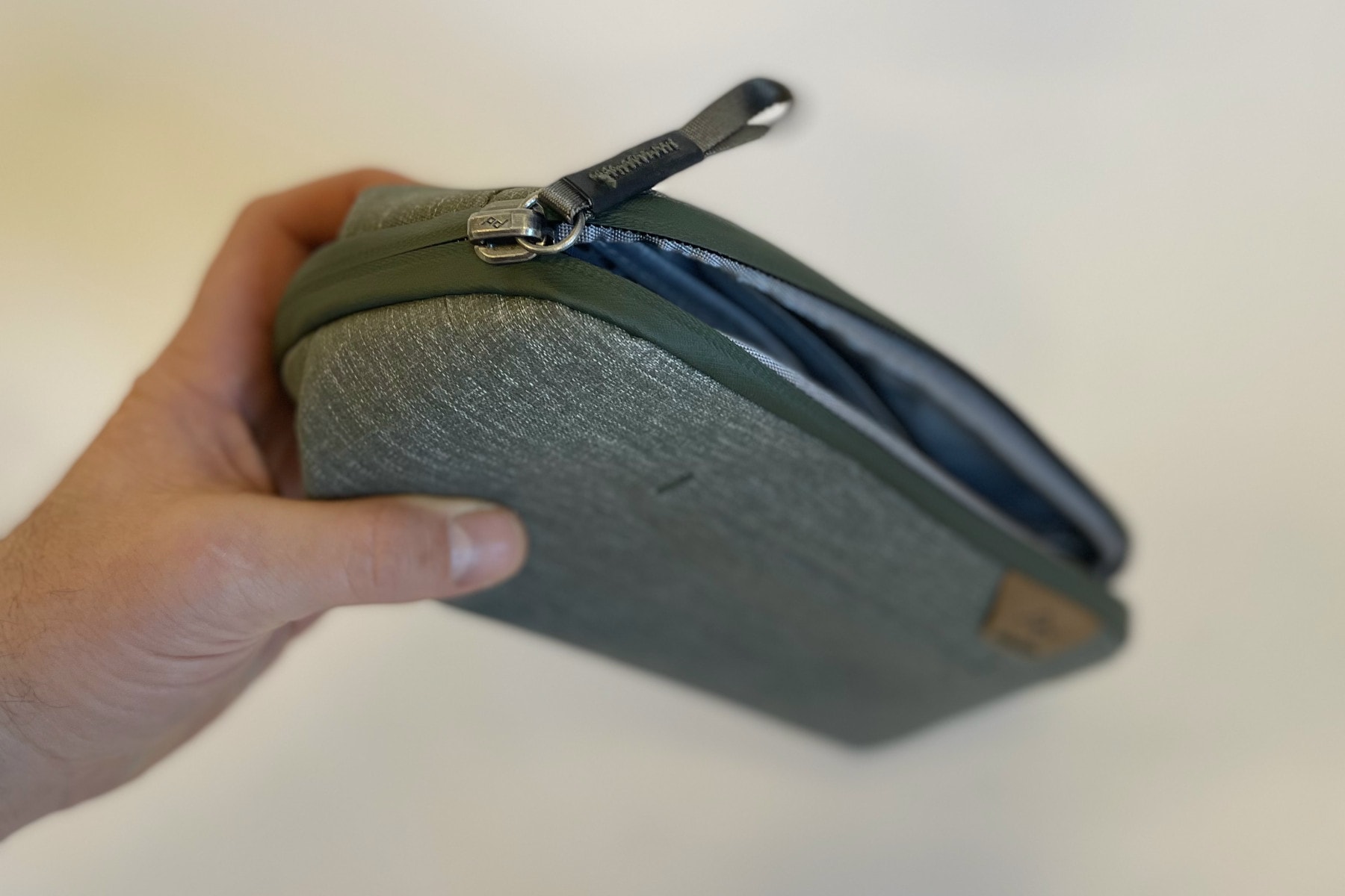 Peak Design Wash Pouch Zipper