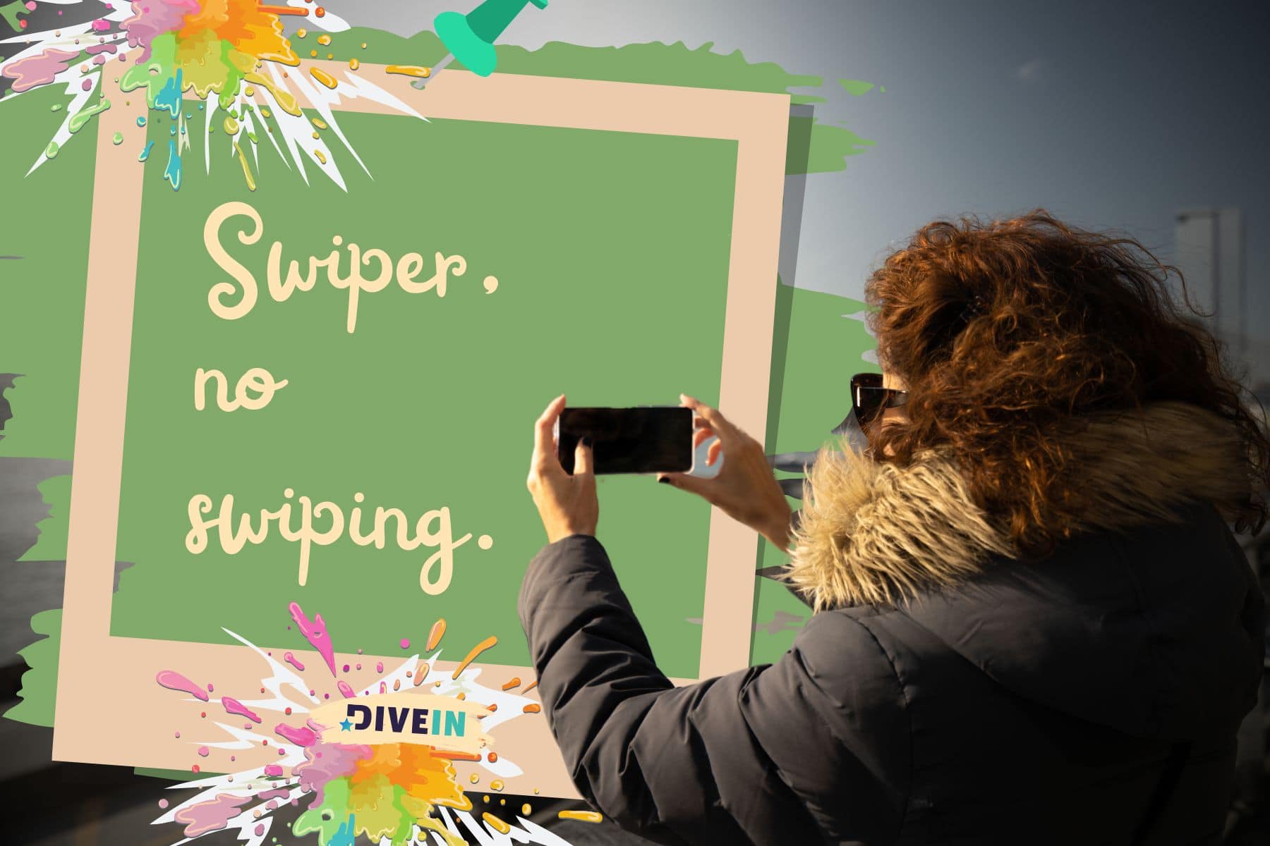 cute photo dump captions. swiper no swiping