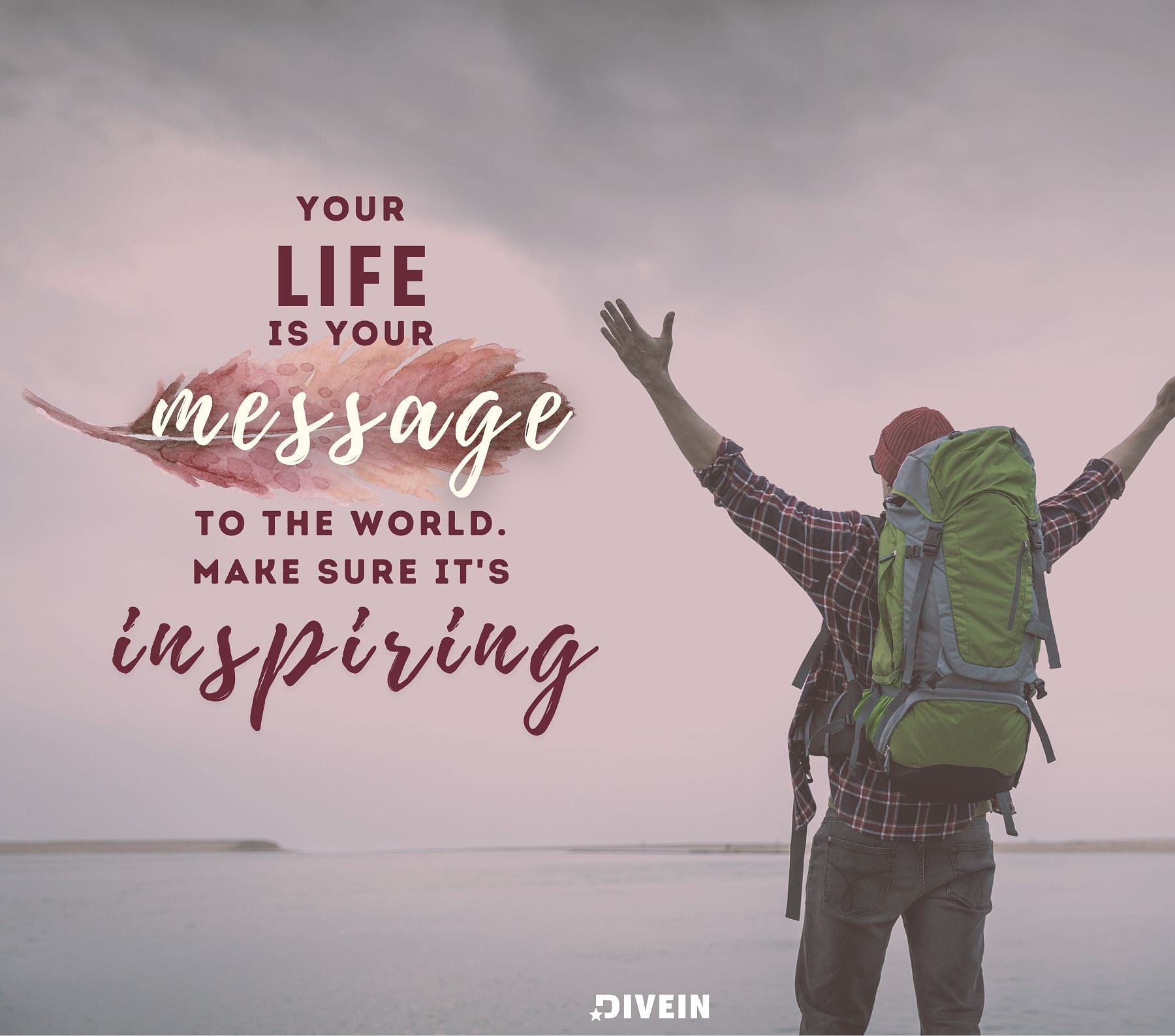 Self growth quotes. Your life is your message to the world. Make sure it’s inspiring.