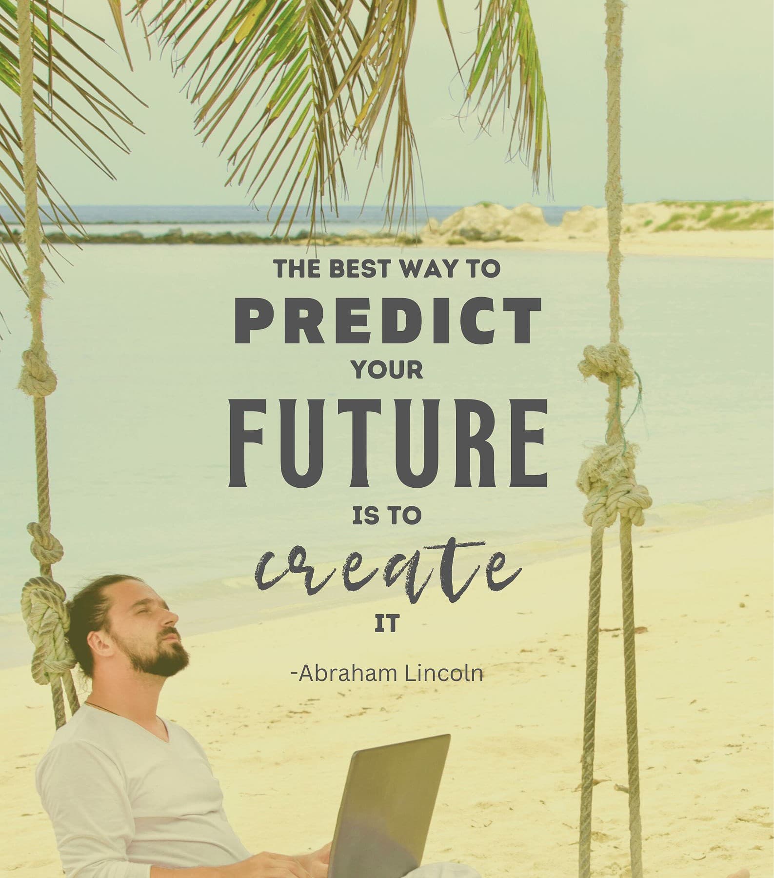 Self growth quotes. The best way to predict your future is to create it.
