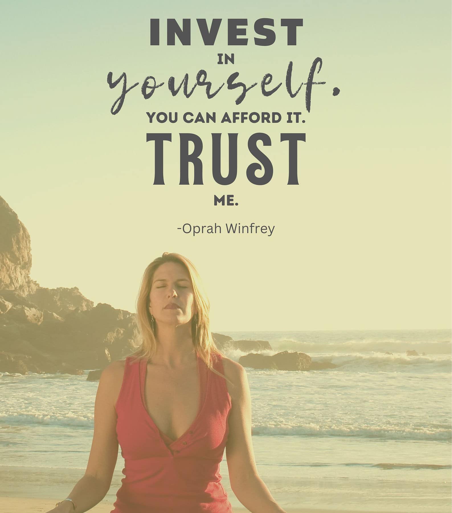 Self growth quotes. Invest in yourself. You can afford it. Trust me.