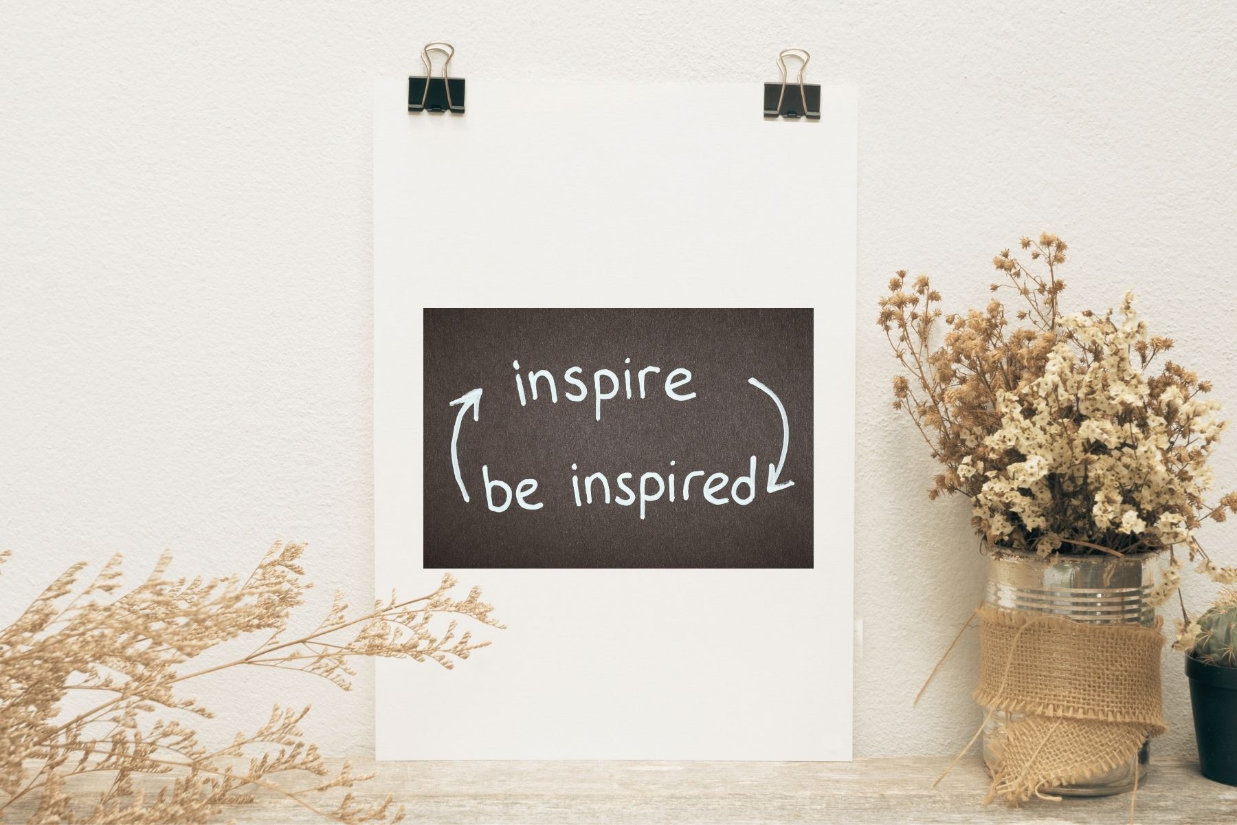 inspire. be inspired