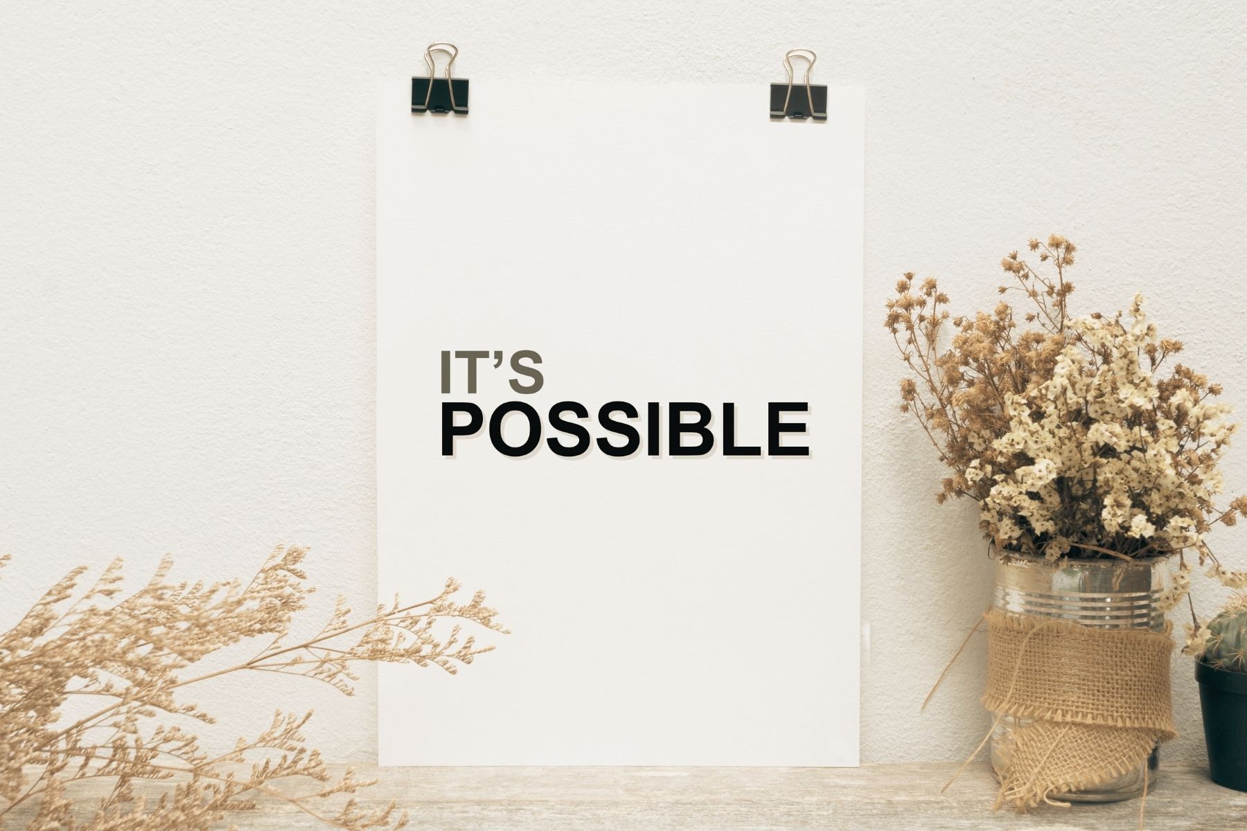 its possible