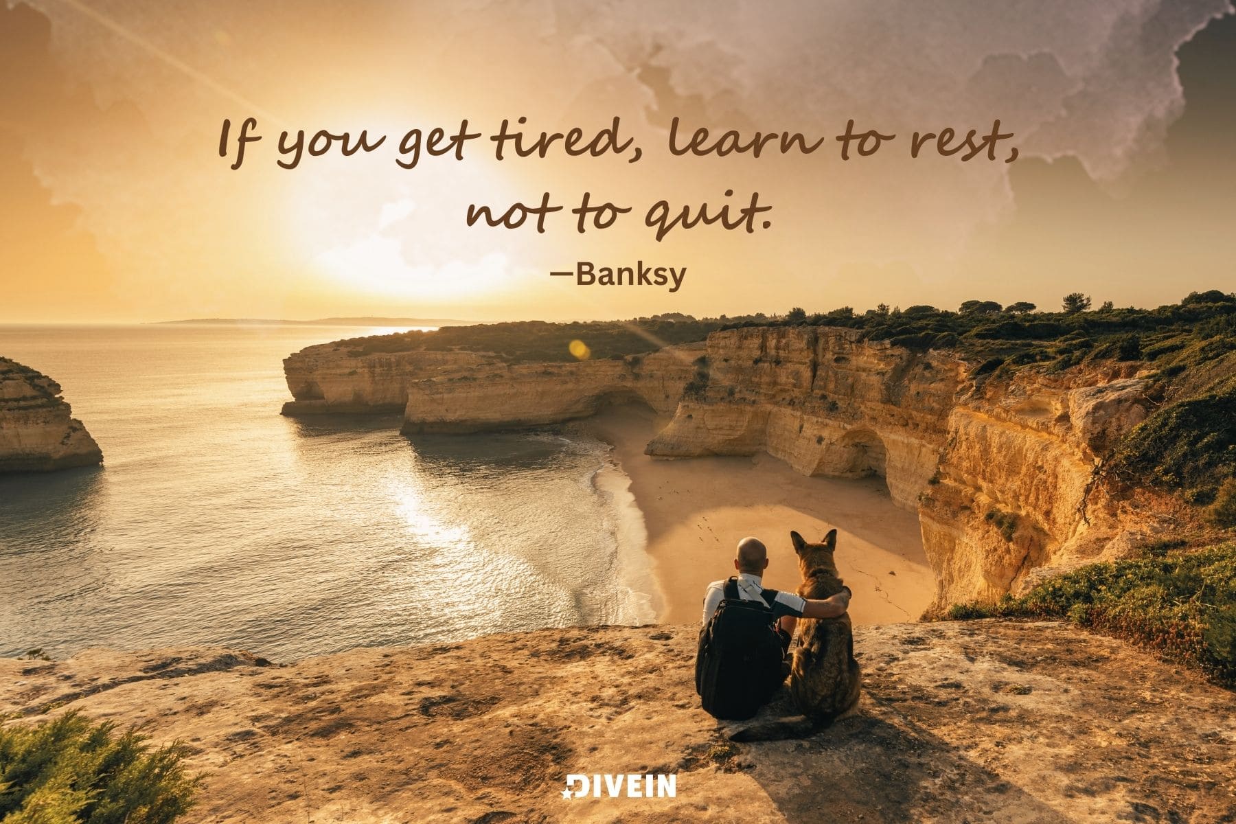 short inspirational work quotes. if you get tired learn to rest not to quit