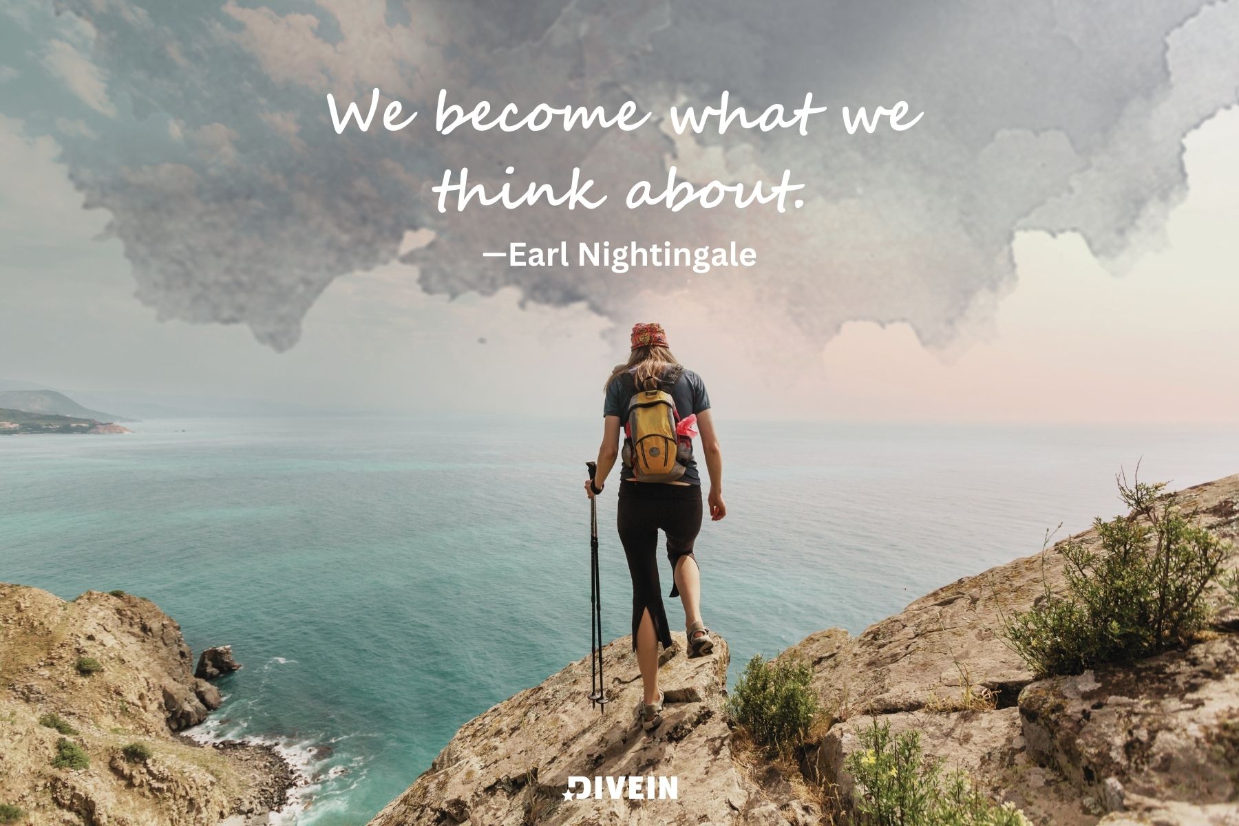 short Inspirational business quotes. we become what we think about