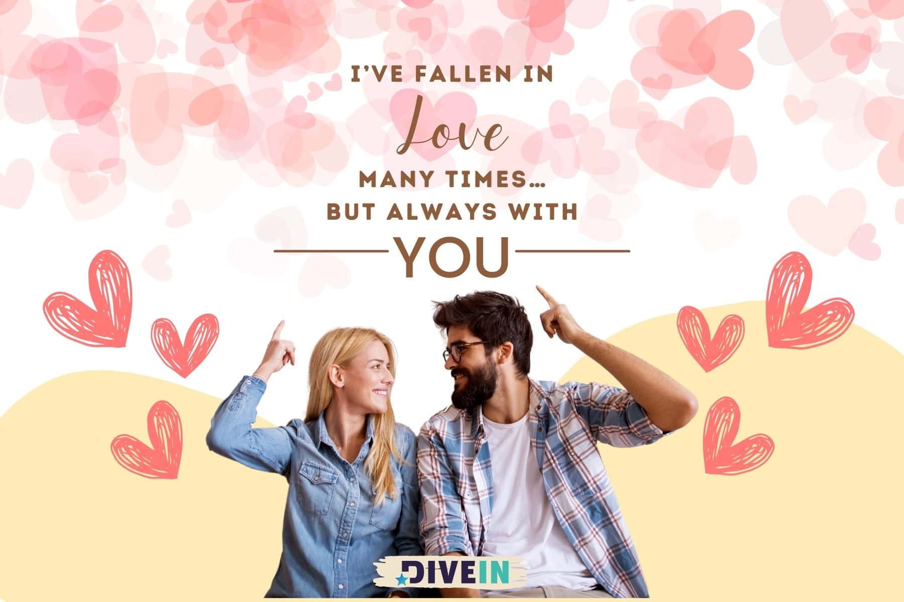 short love quotes for your girlfriend. i've fallen in love many times but always with you