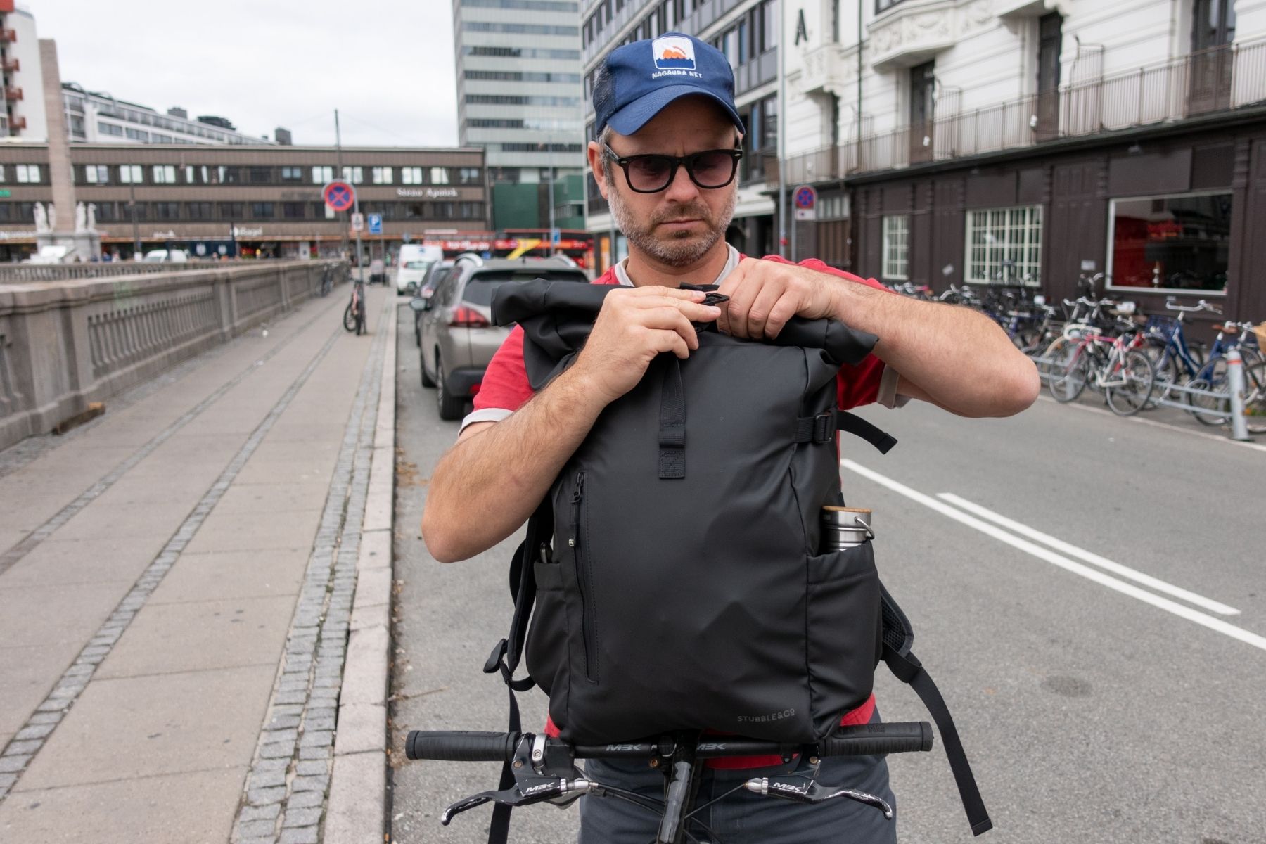 Stubble Co Rolltop Rugged Backpack