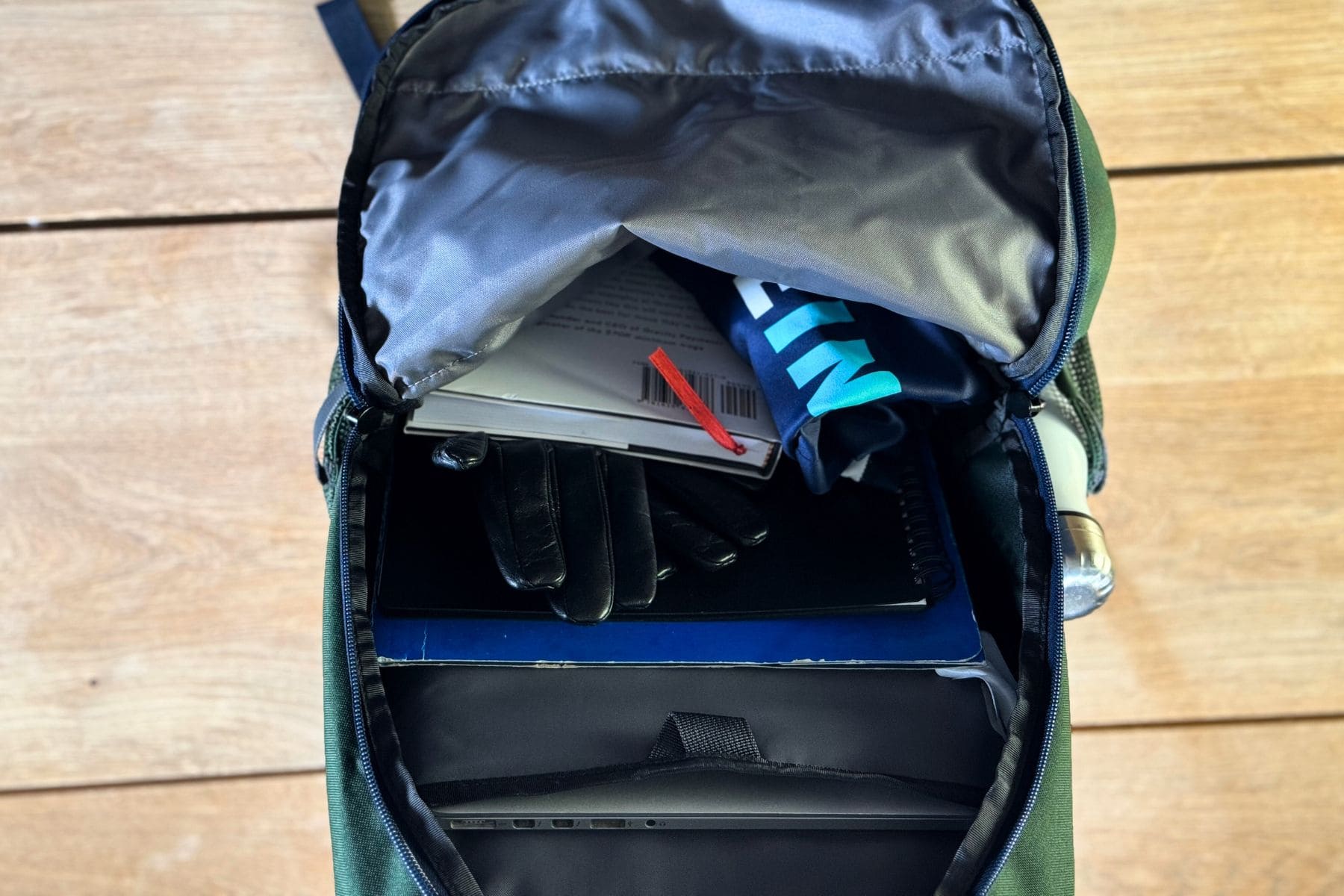 The Northface Jester Backpack Inside Mesh Pocket