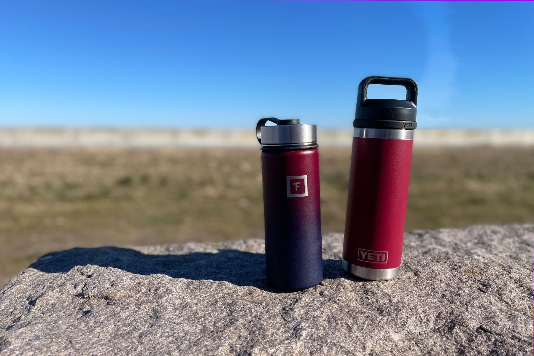 Water Bottle Comparison: yeti-vs-ironflask