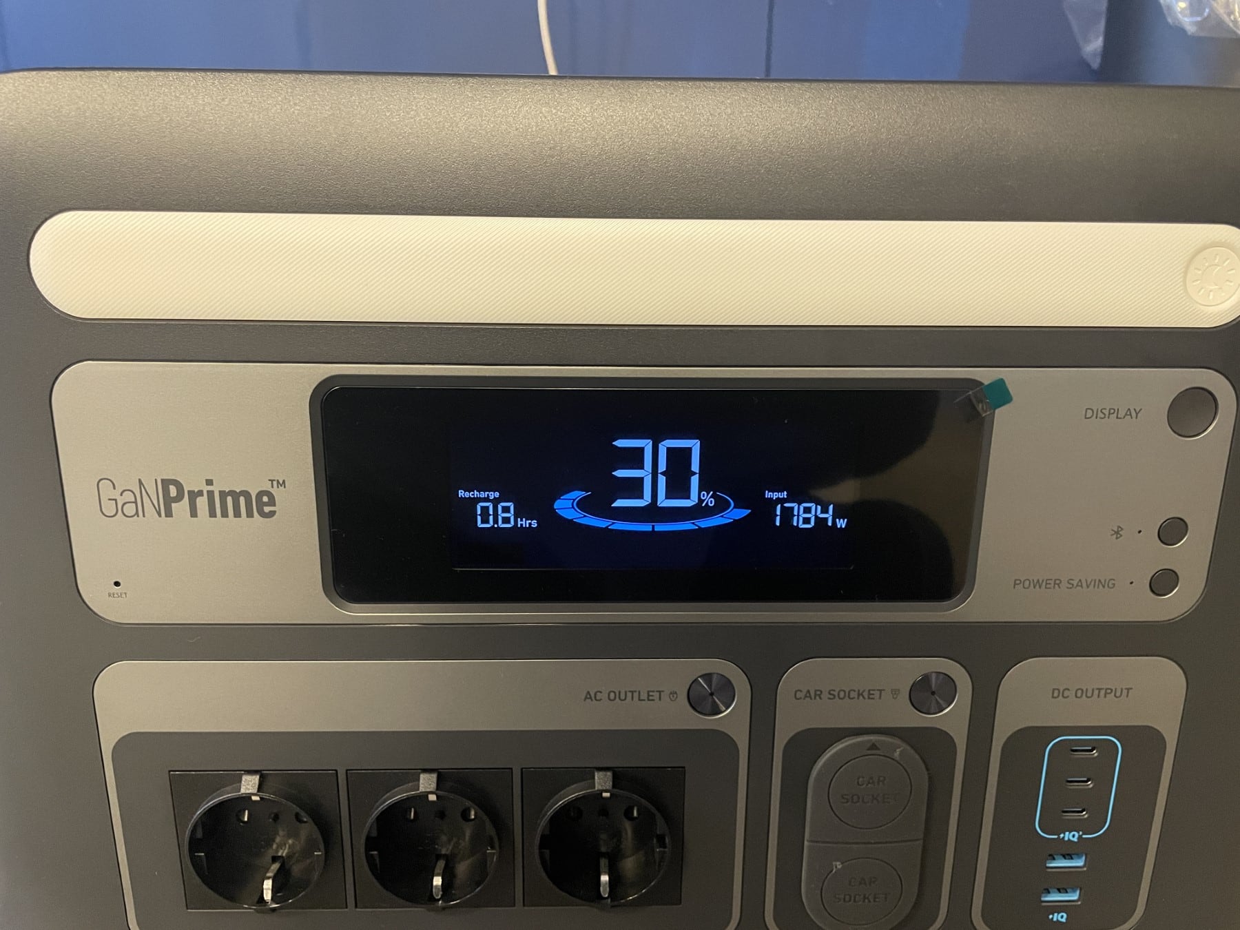 anker-powerhouse-767-screen-charging