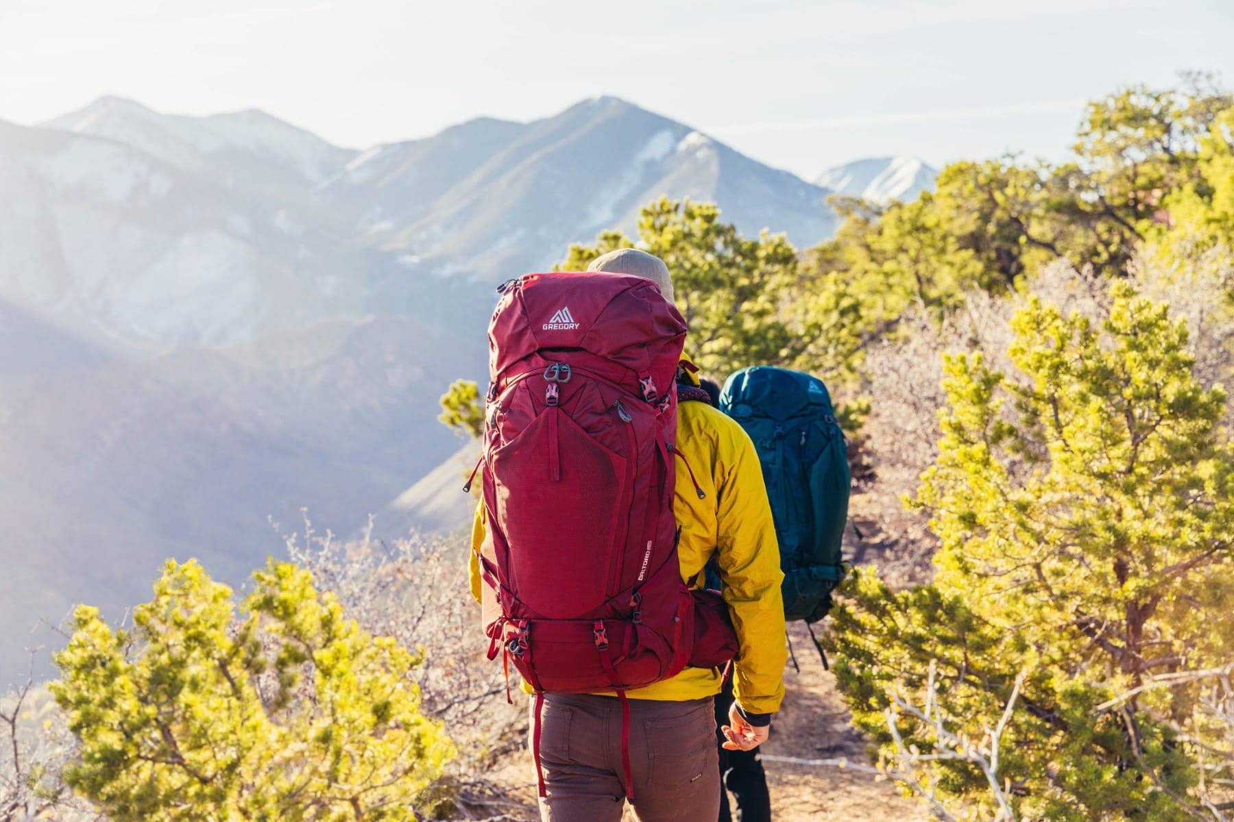 Gregory Baltoro 75 Backpack Walking On Trail