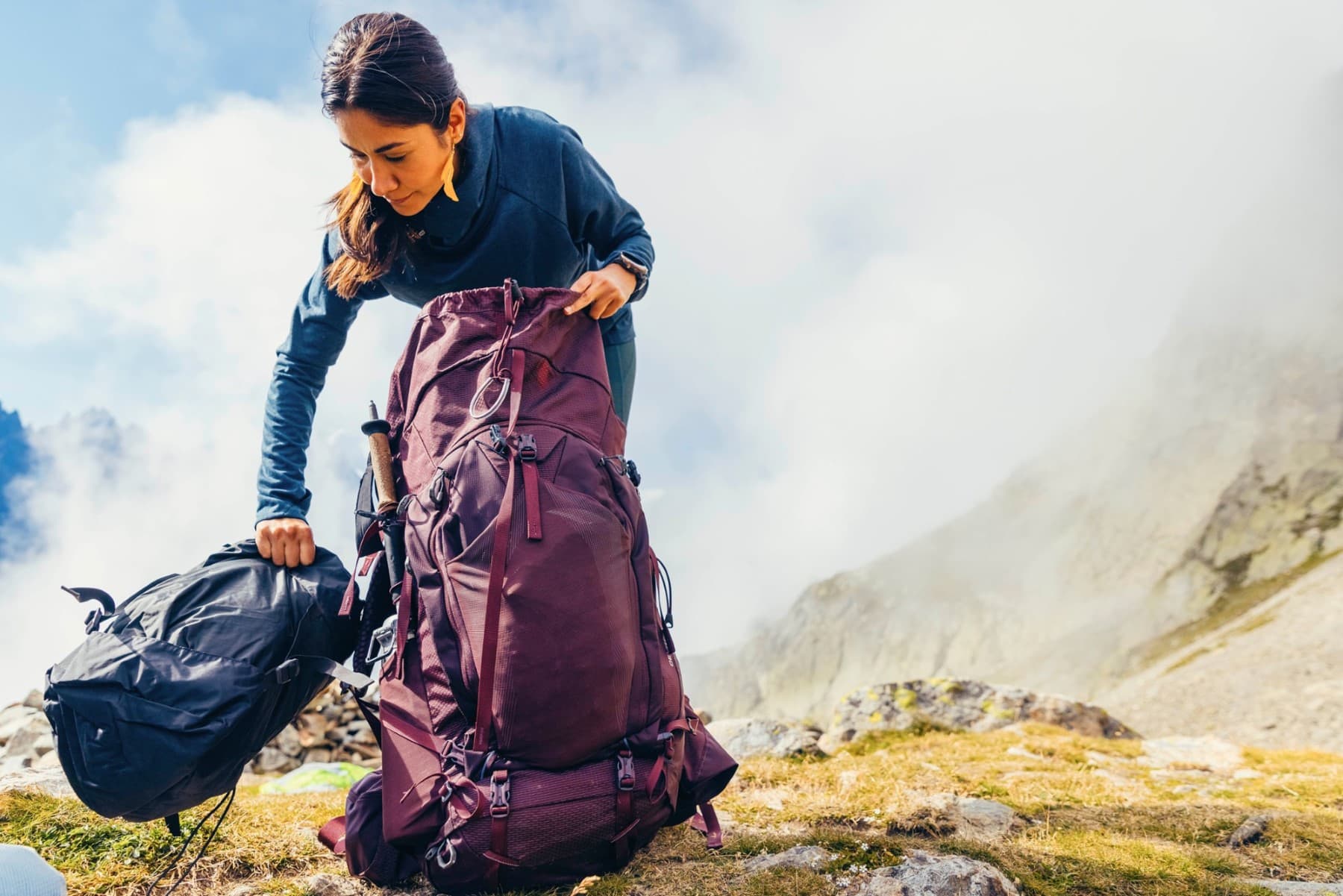 Gregory Deva 70 Backpack Testing Bags At Mountain Top