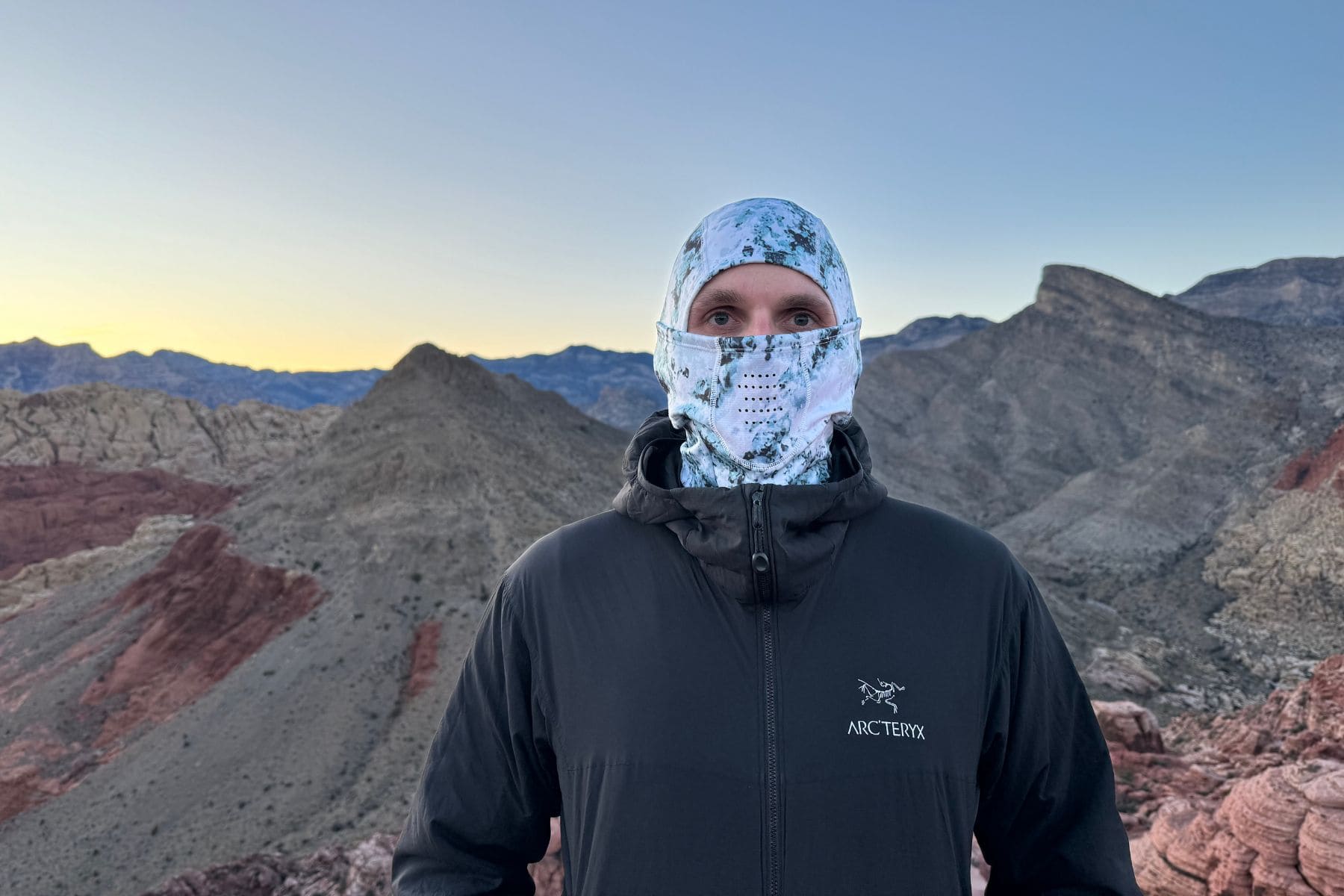 Kastking Winter Mountain Mist Balaclava Front