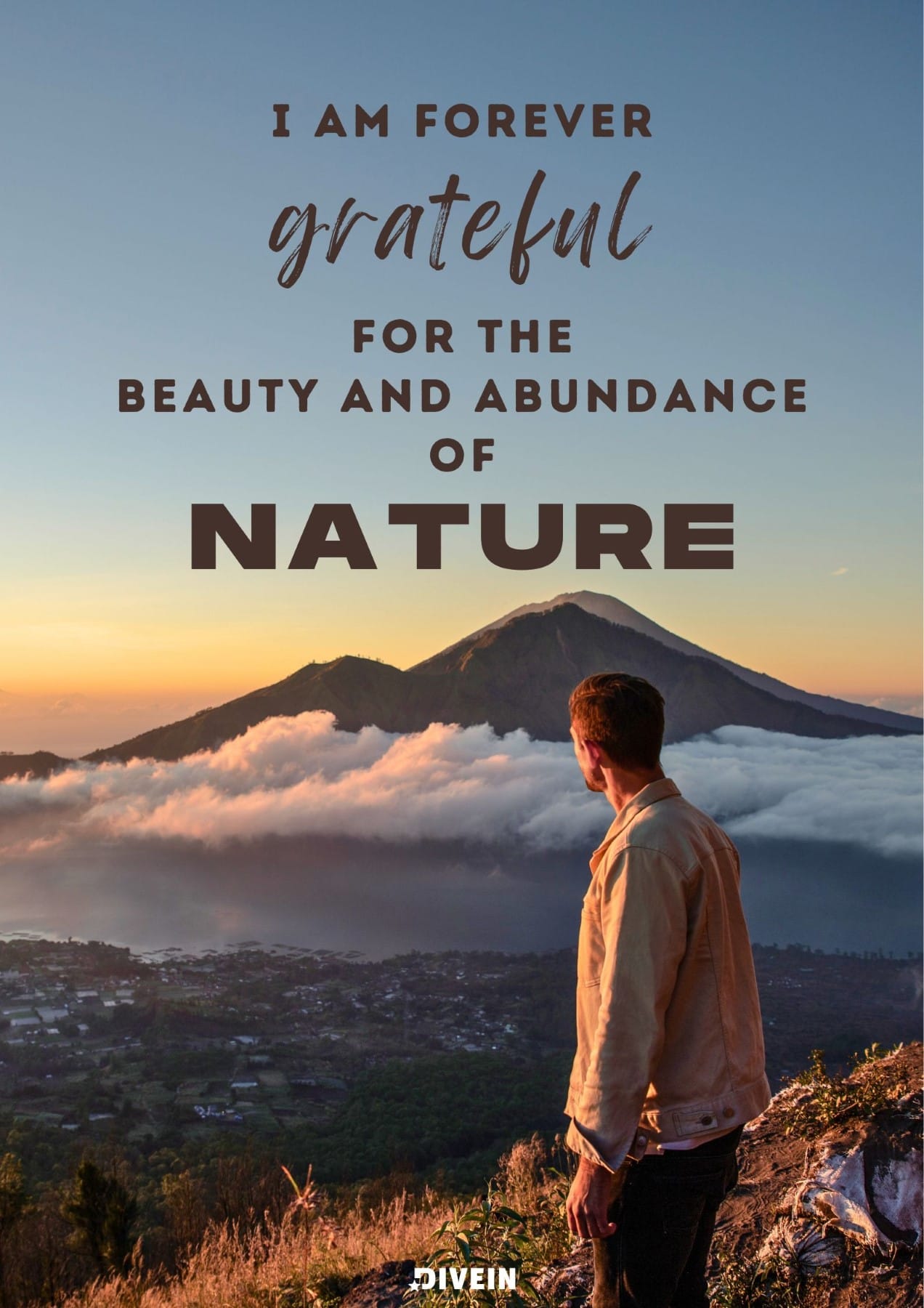 Instagram Nature Captions for Girls. I am forever grateful for the beauty and abundance of nature.