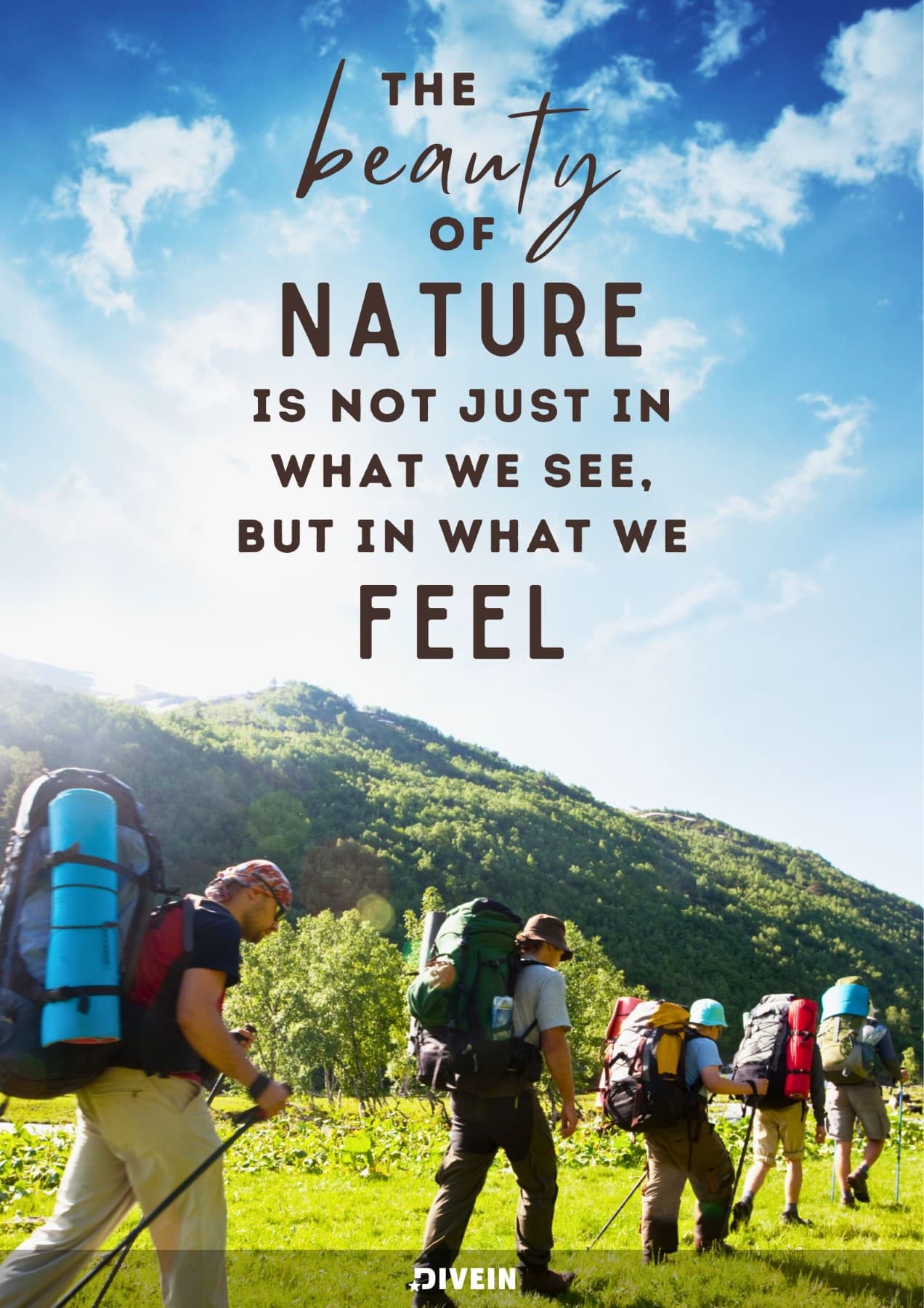 Captions about Nature’s Beauty. The beauty of nature is not just in what we see, but in what we feel.
