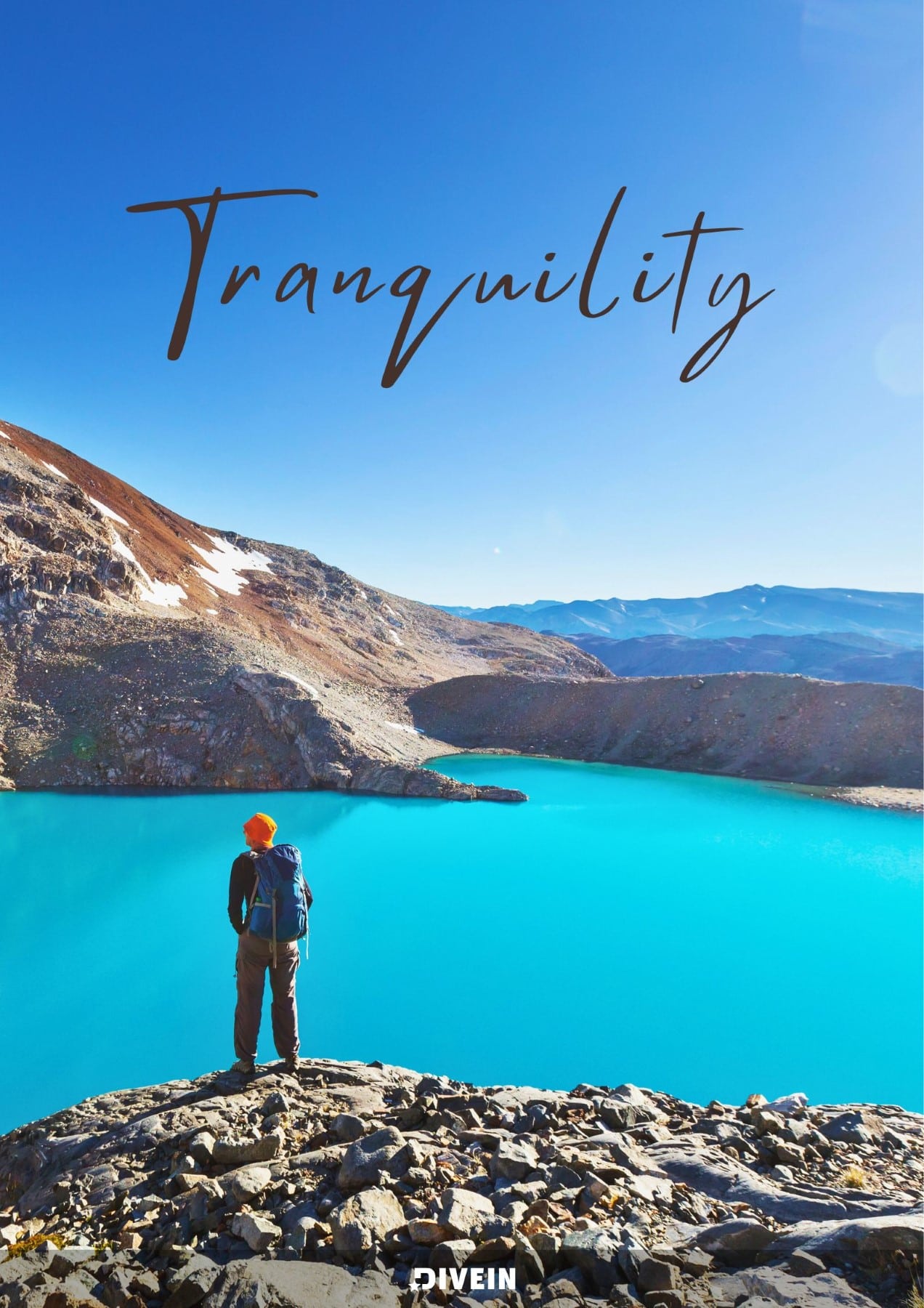One Word Nature Captions for Instagram. Tranquility.