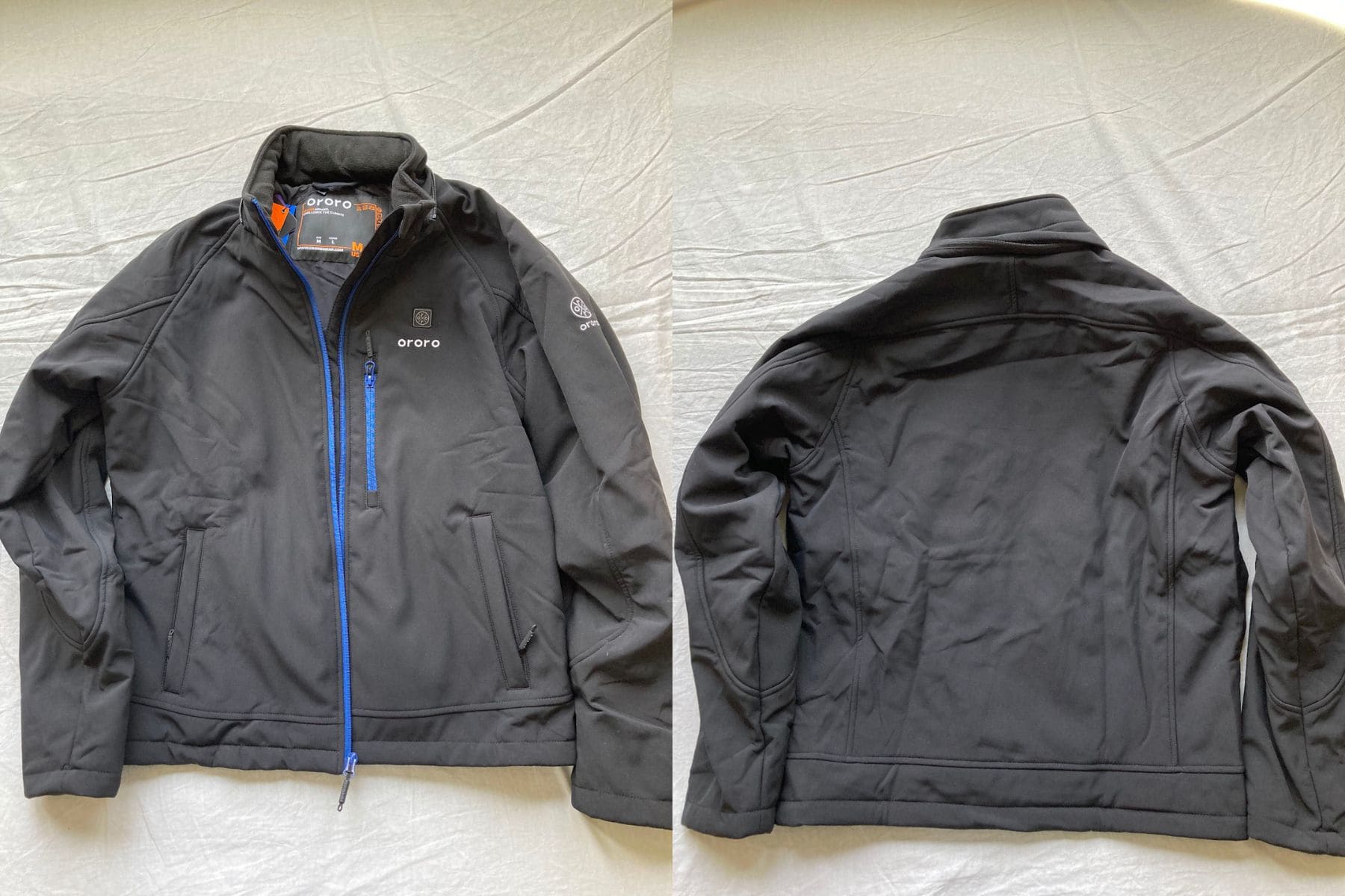 ororo-mens-classic-heated-jacket-back-and-front